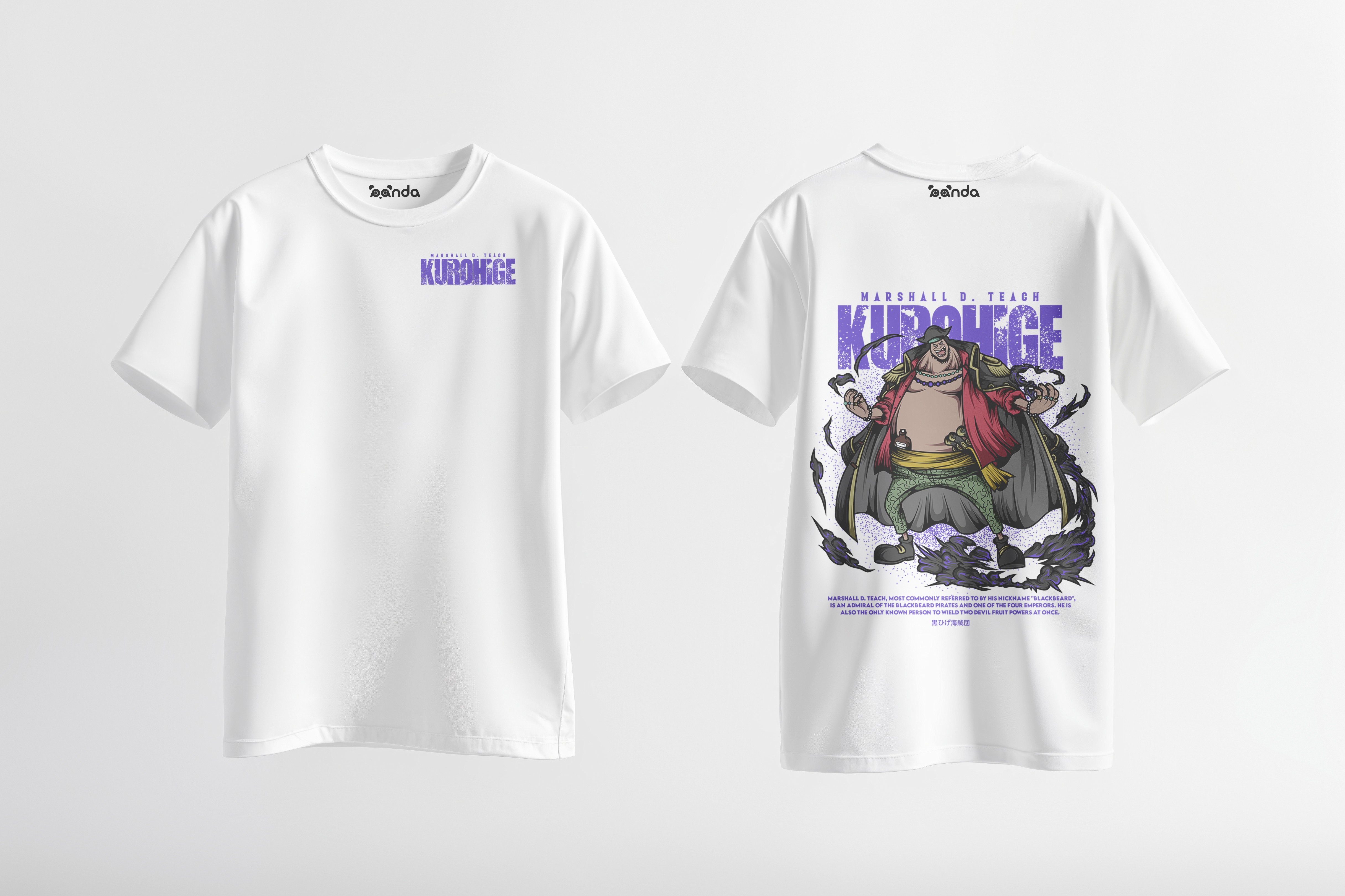 KUROHIGE T-Shirt - One Piece 