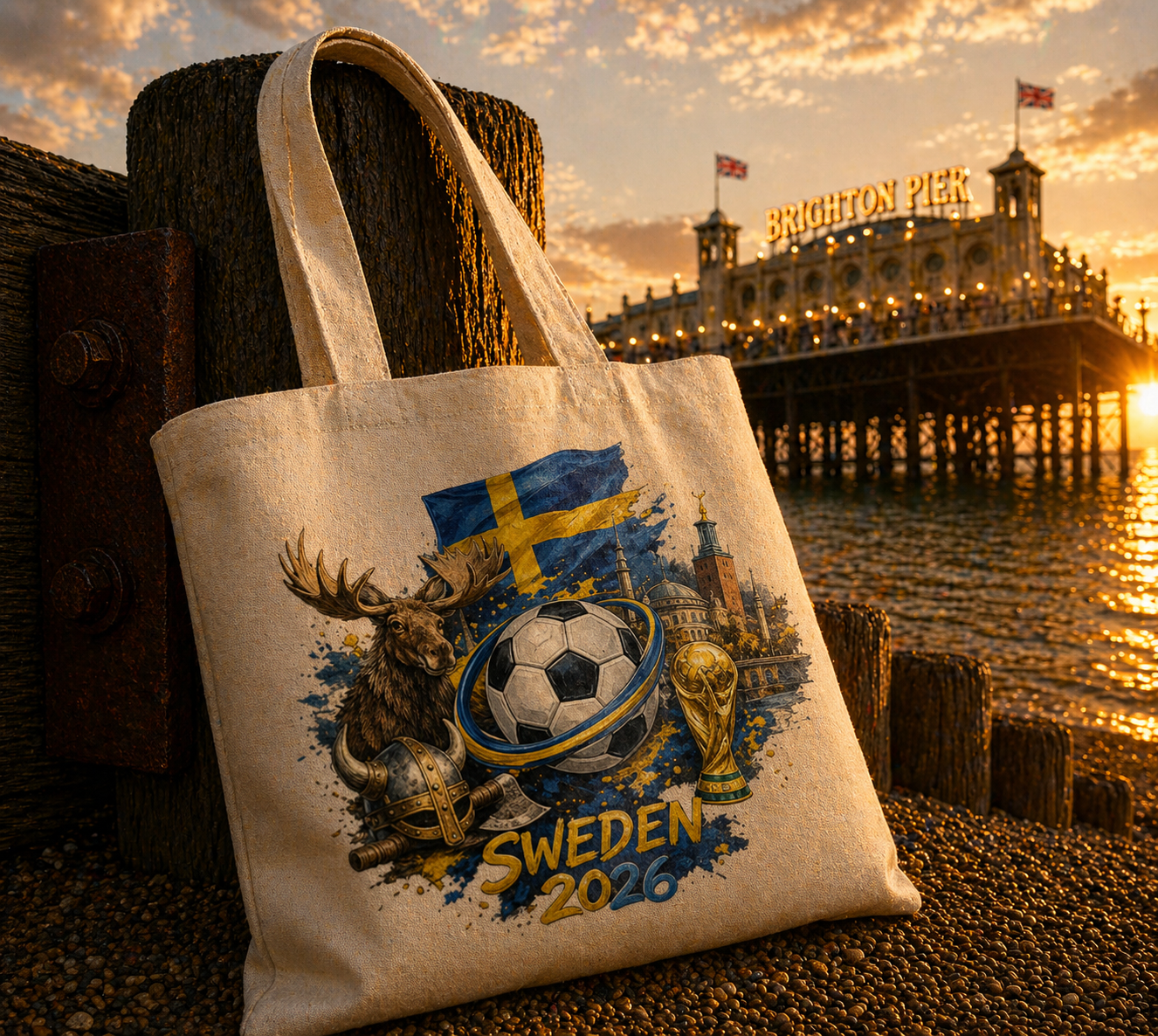 Sweden WC 26 Tote Bag