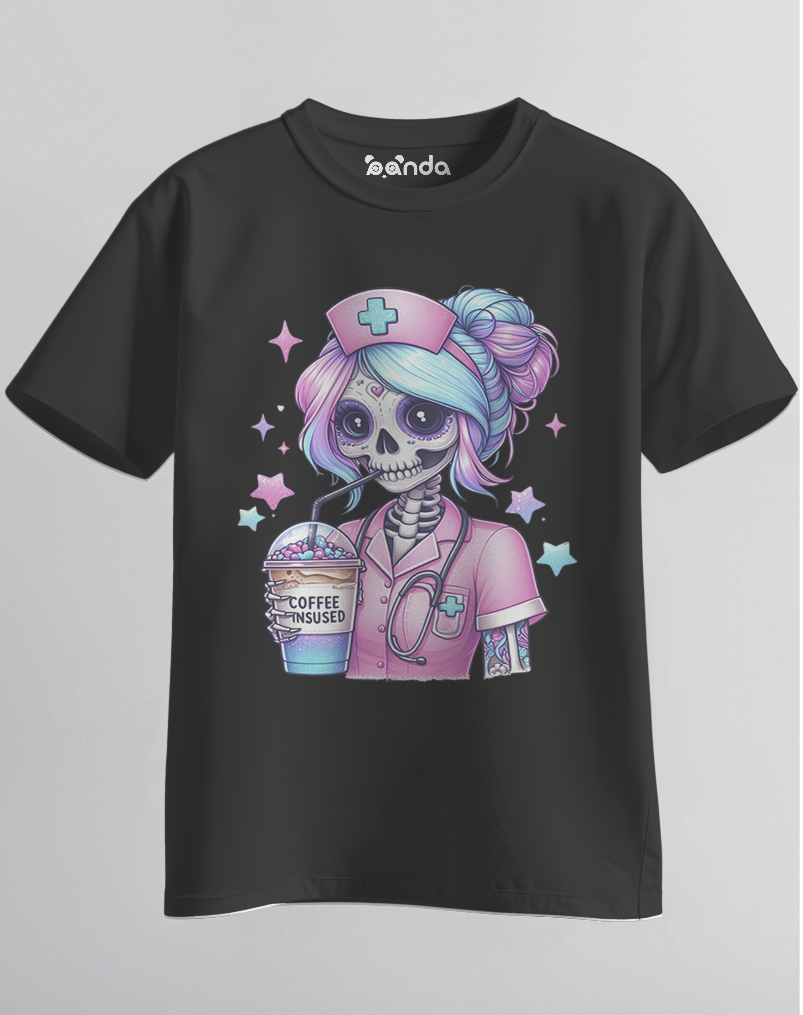 Night Shift Energy 💀☕👩‍⚕️ - Nurse