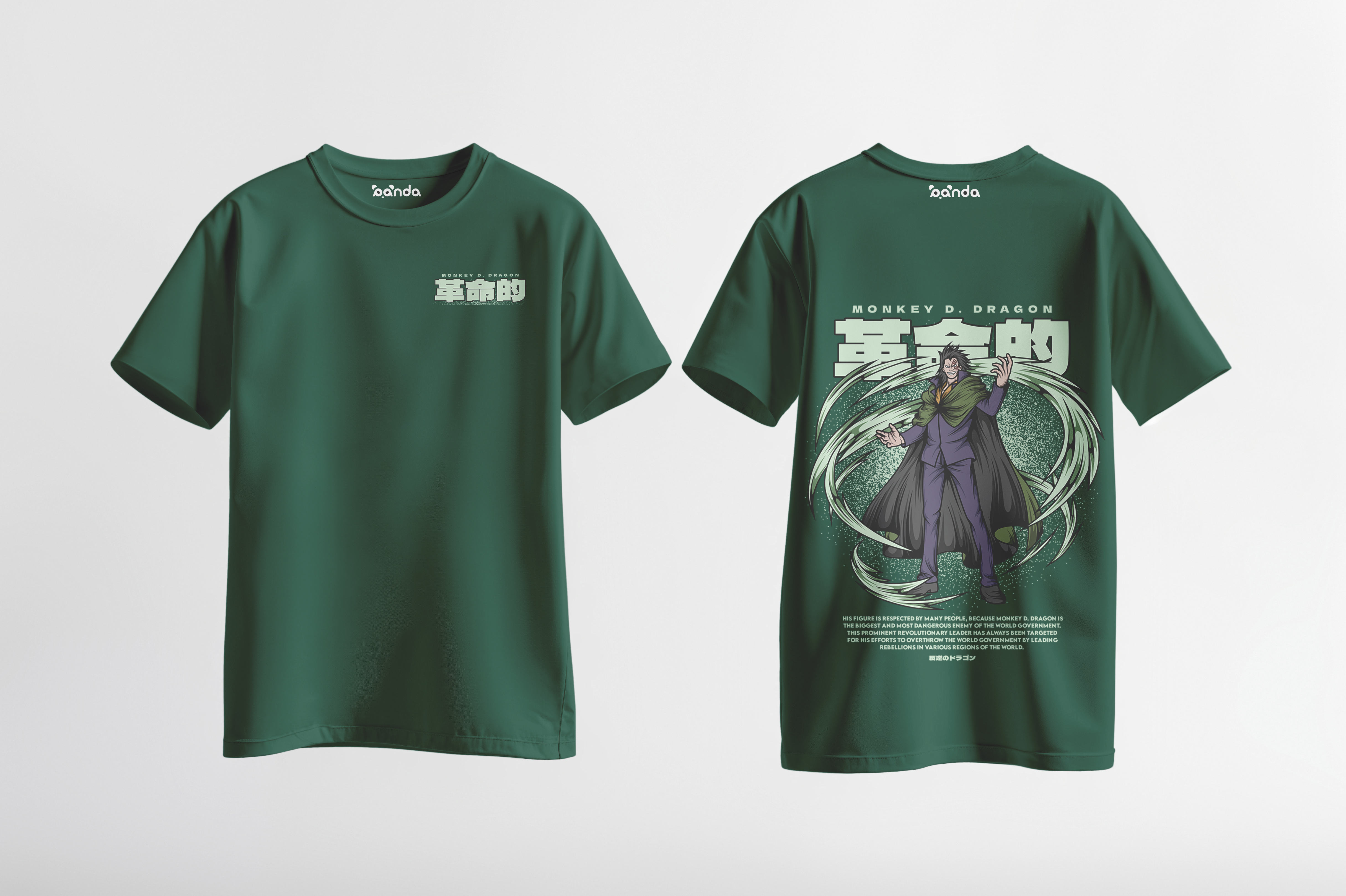 MONKEY D. DRAGGON T-Shirt - One Piece 