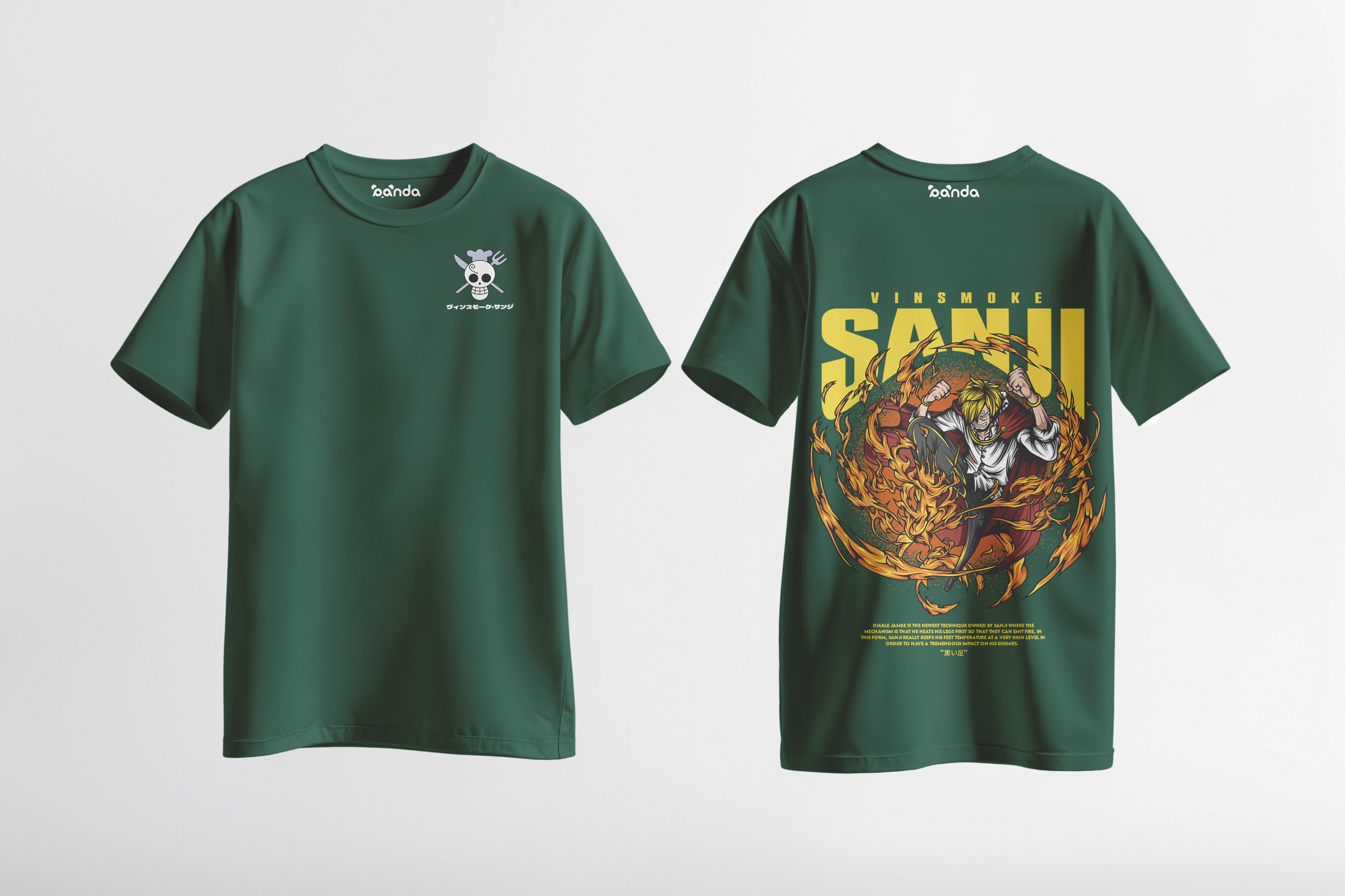 VINSMOKE SANJI T-Shirt - One Piece 