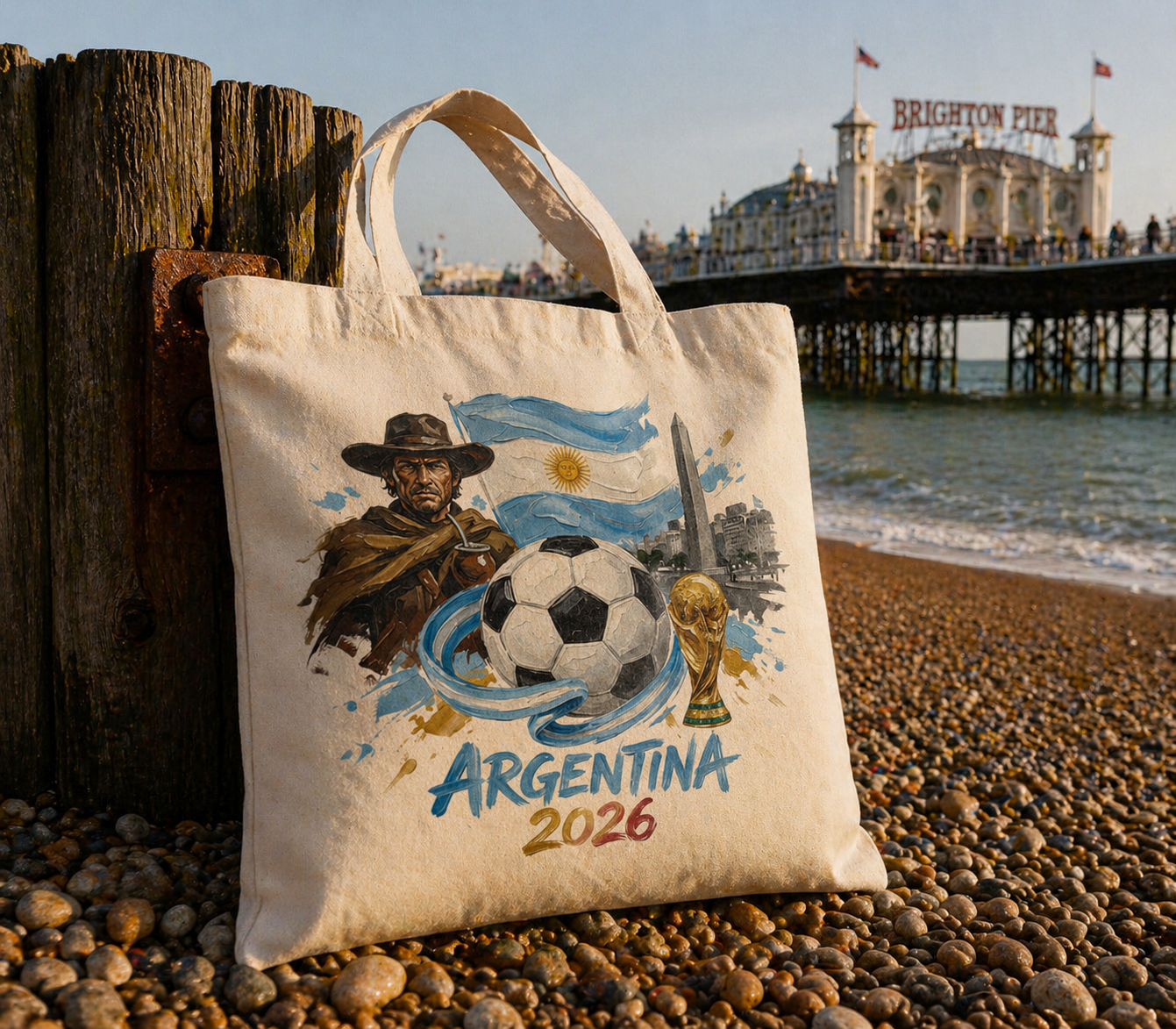 Argentina WC 26 Tote Bag