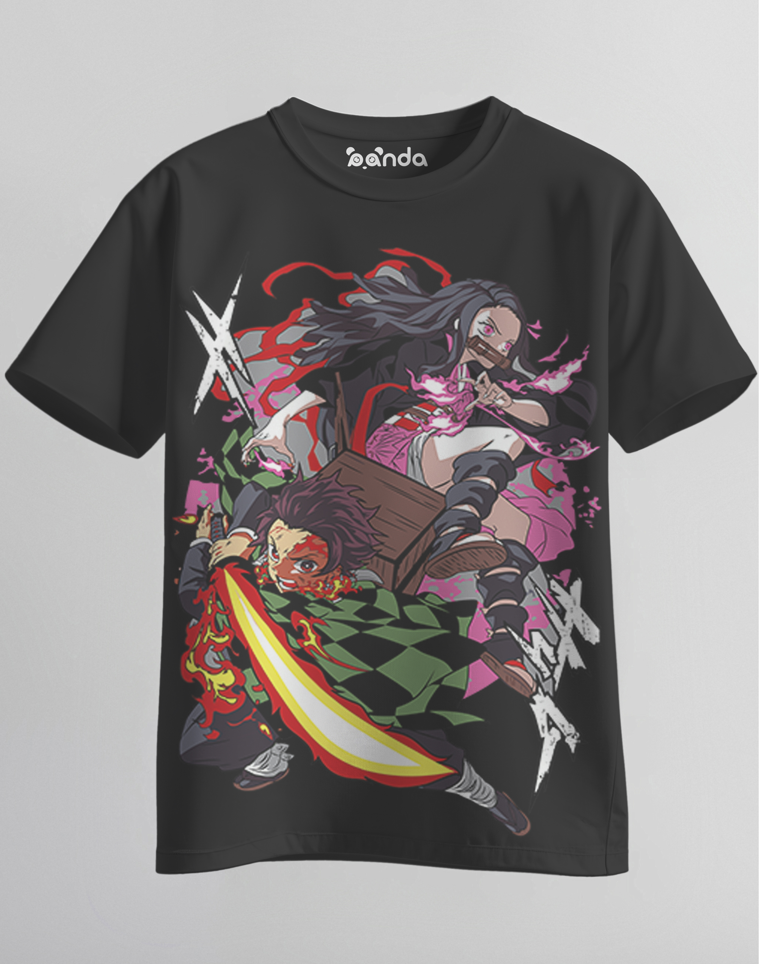 Tanjiro & Nezuko Battle Rush Tee - Demon Slayer