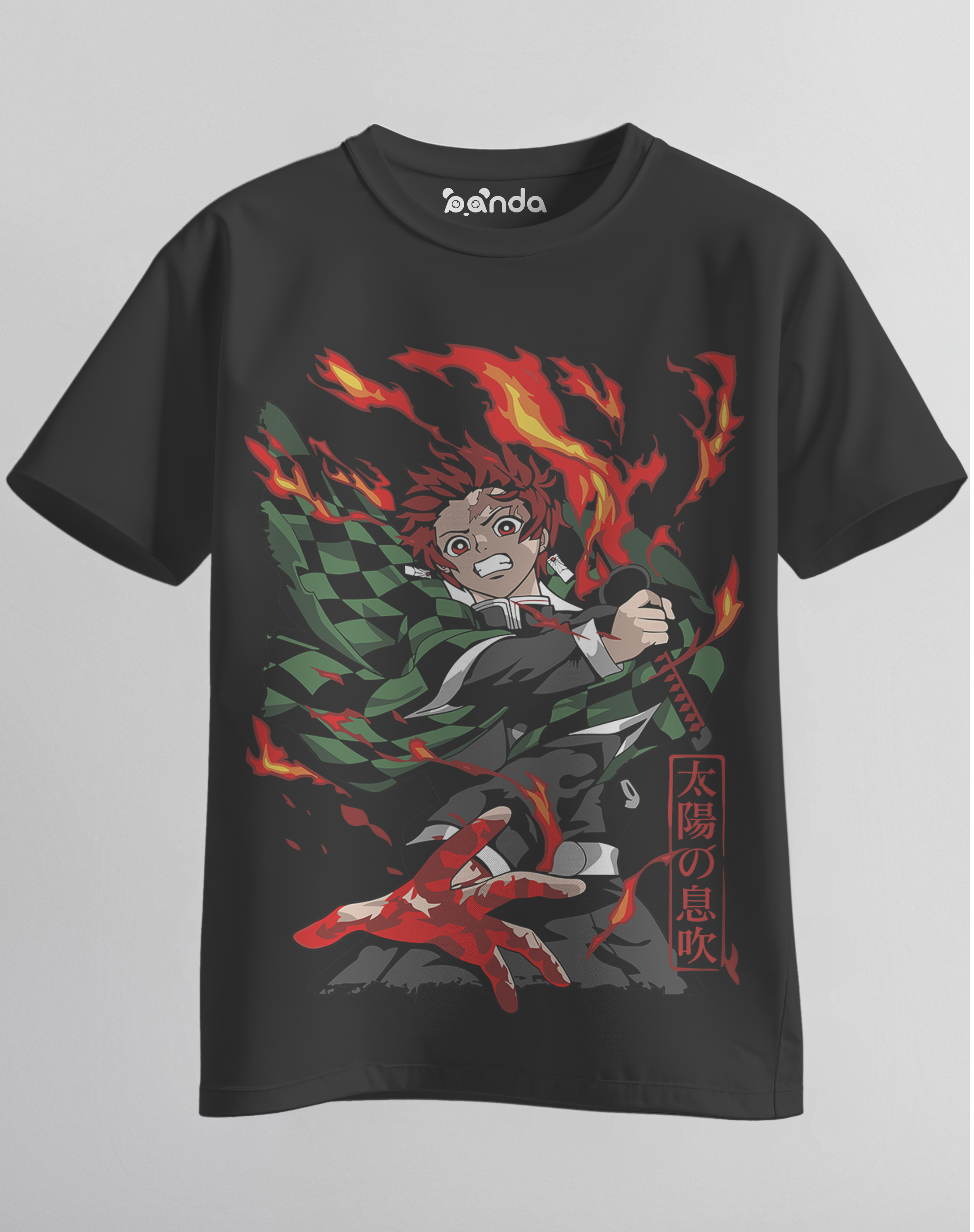 Tanjiro Flame Burst Tee - Demon Slayer