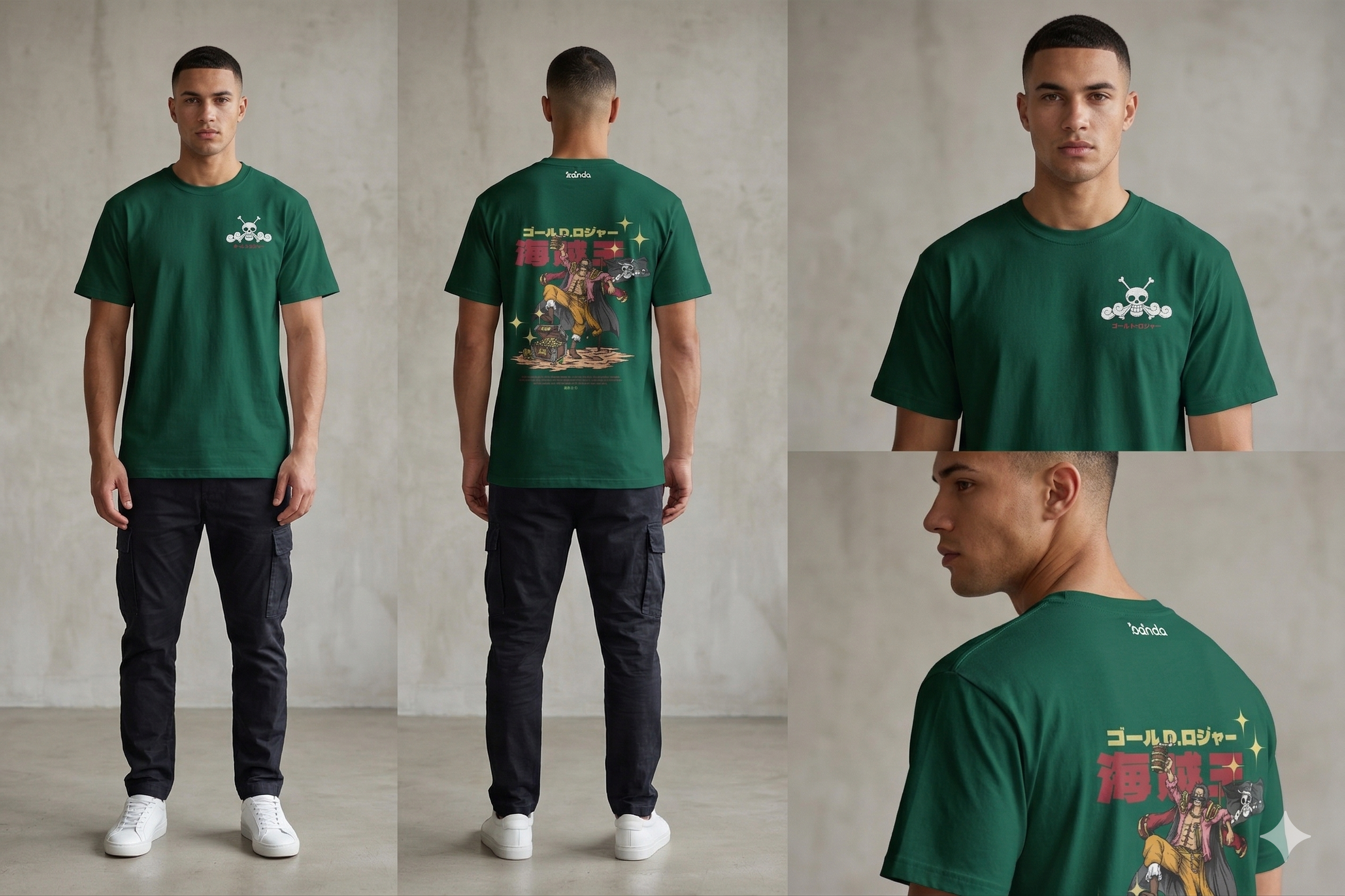 GOLD ROGER T-Shirt - One Piece 