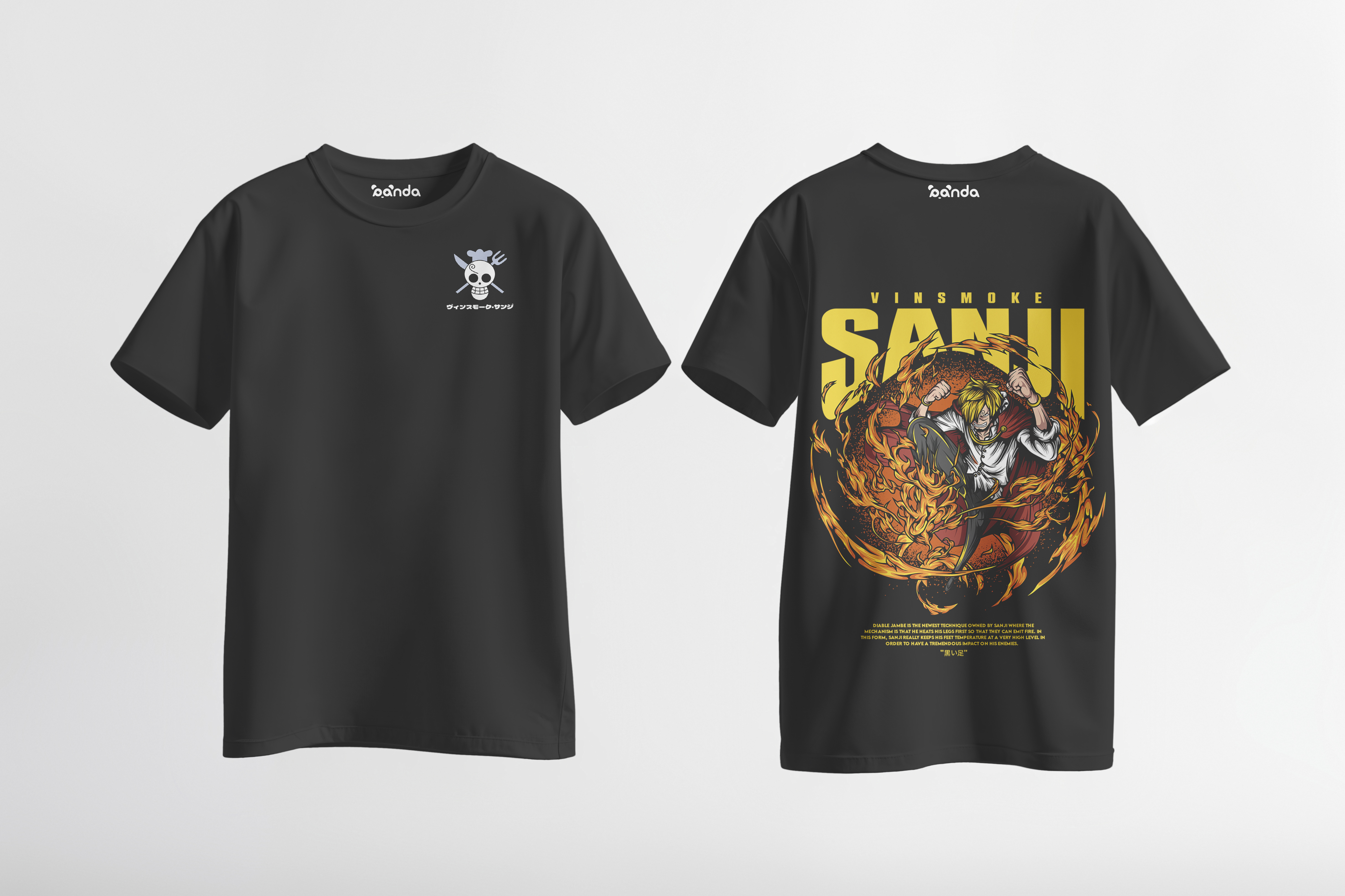 VINSMOKE SANJI T-Shirt - One Piece 