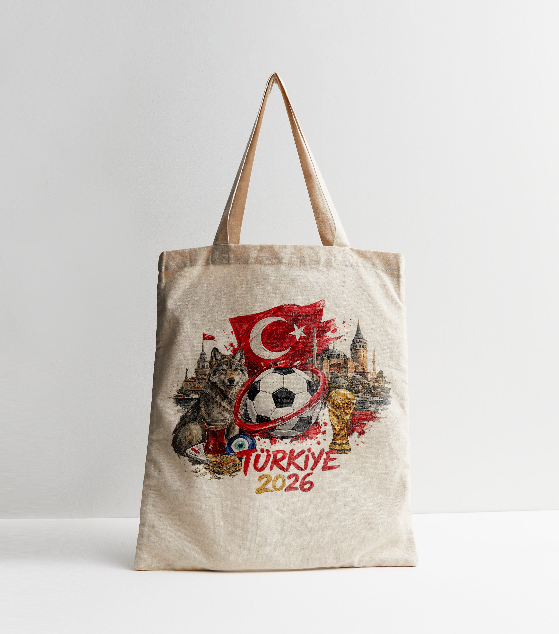 Turkiye WC 26 Tote Bag