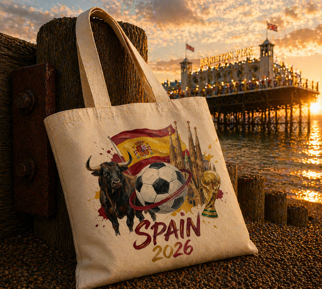 Spain WC 26 Tote Bag