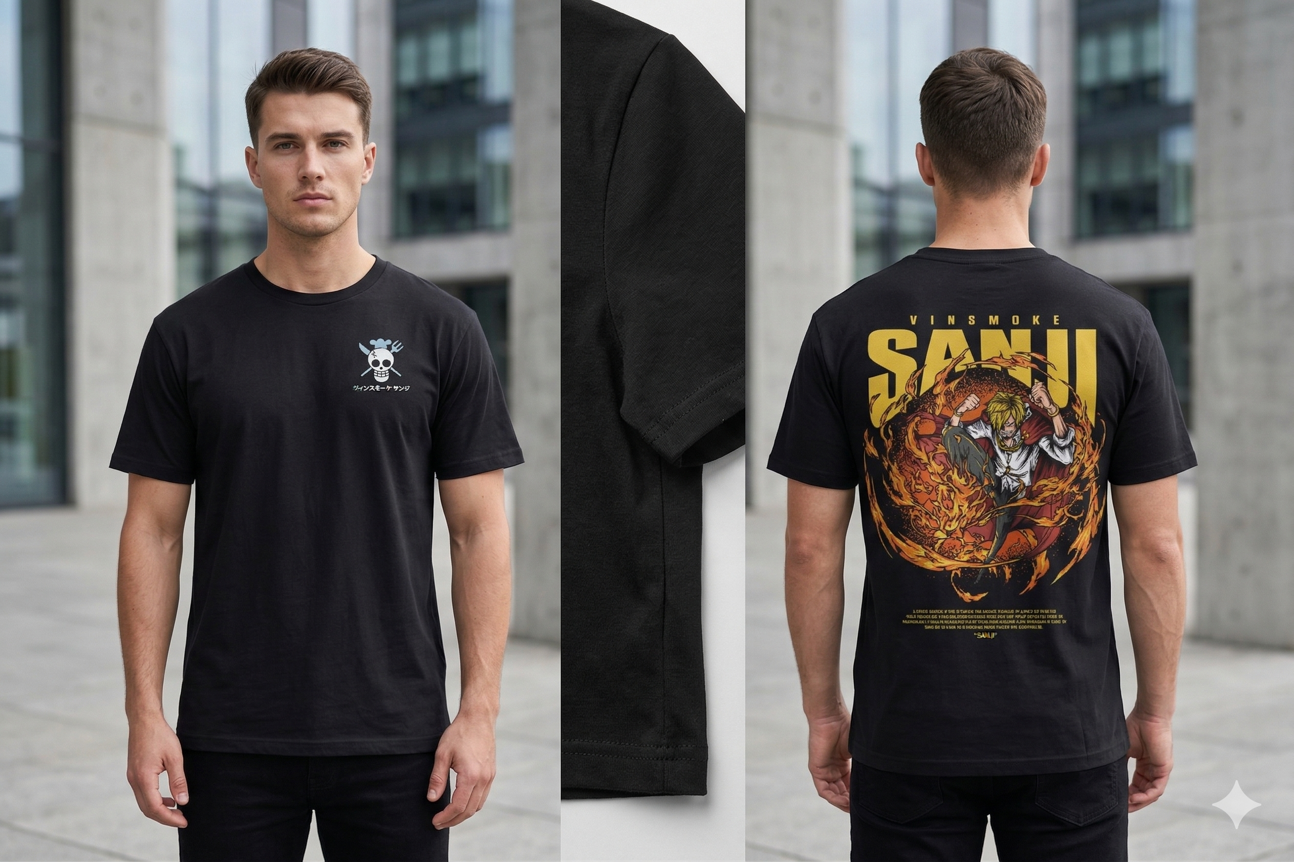 VINSMOKE SANJI T-Shirt - One Piece 