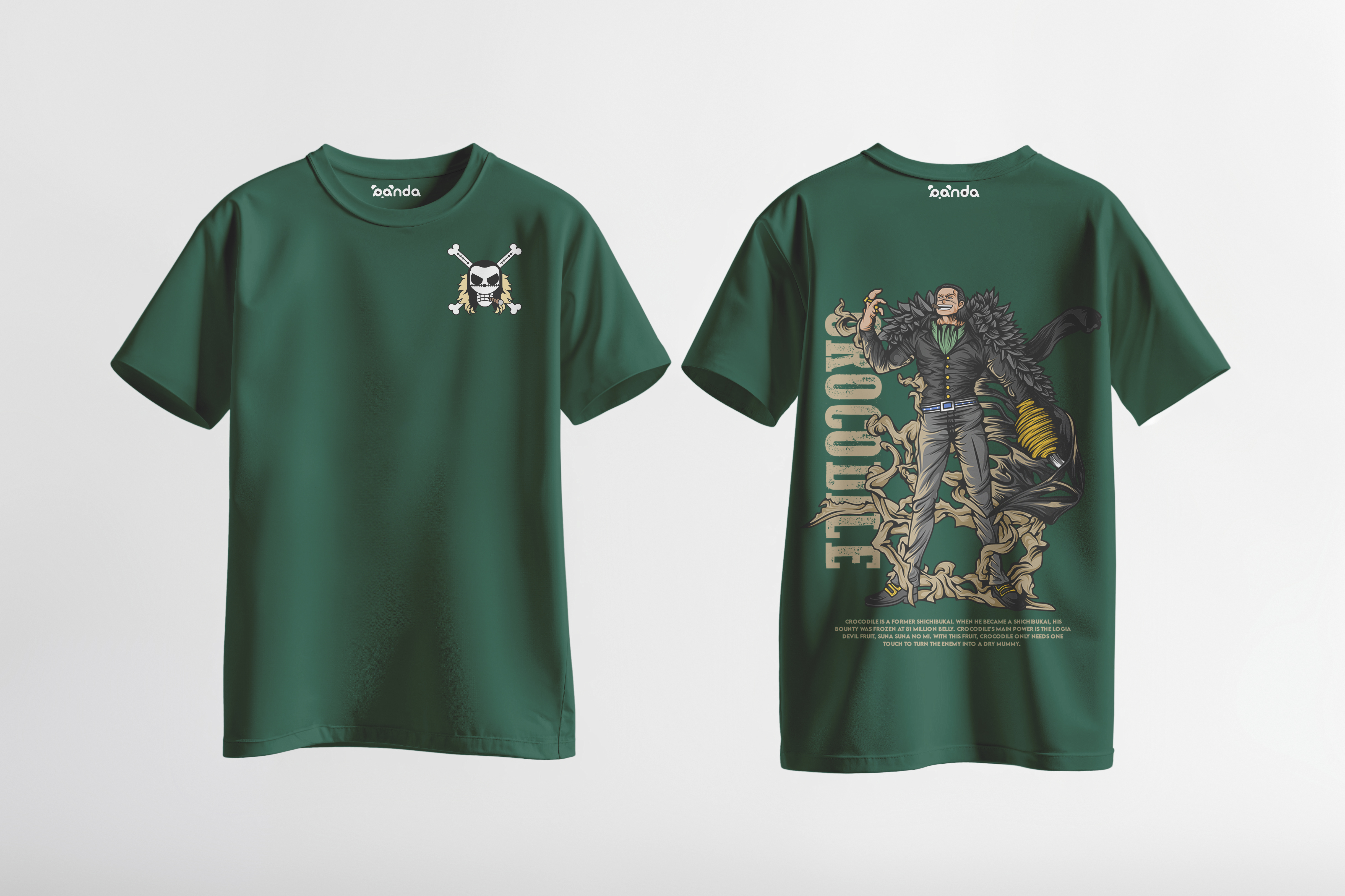 CROCDILE T-Shirt - One Piece 