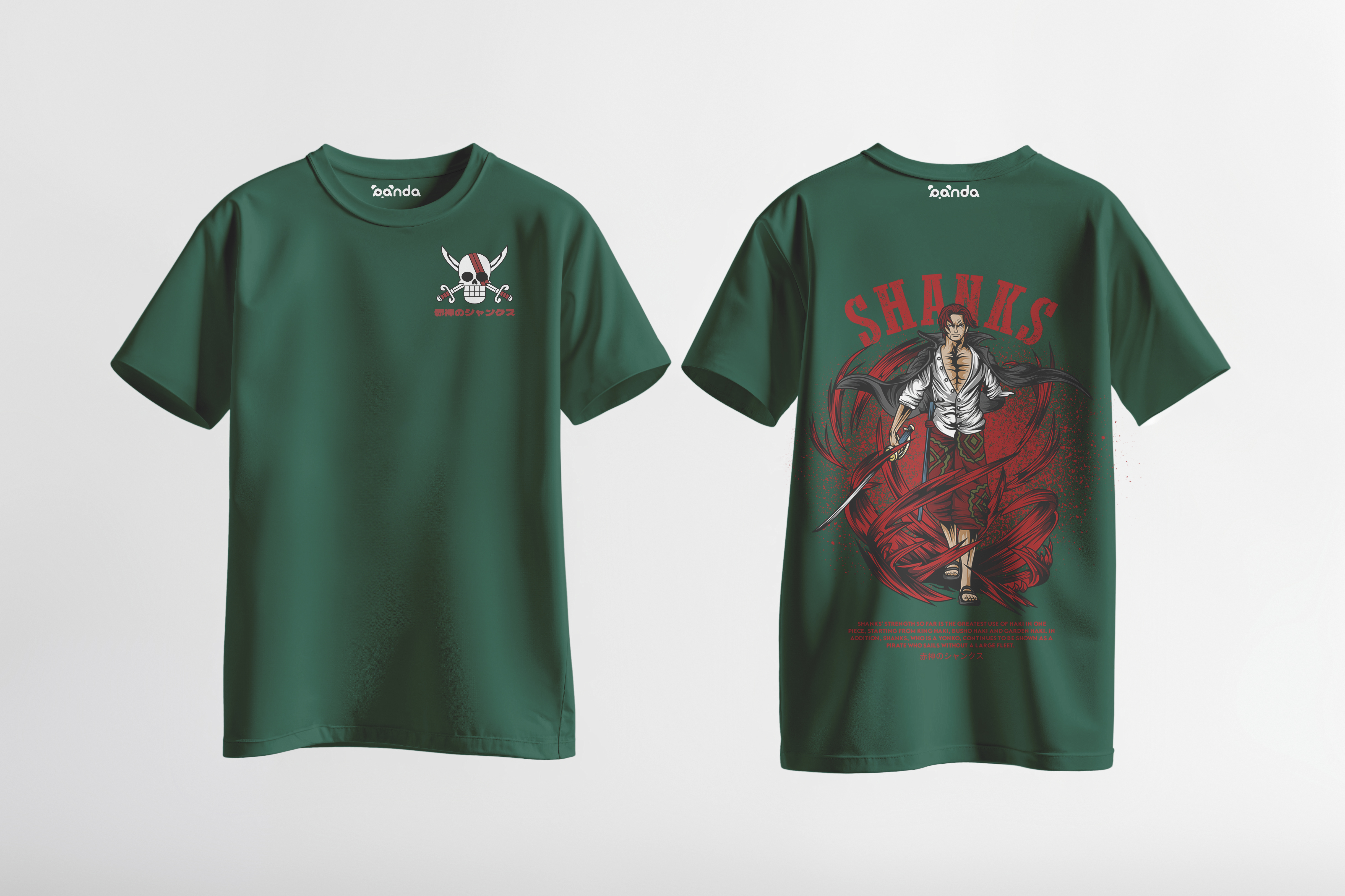 SHANKS T-Shirt - One Piece 