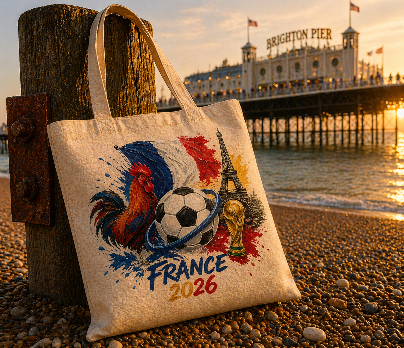 France WC 26 Tote Bag