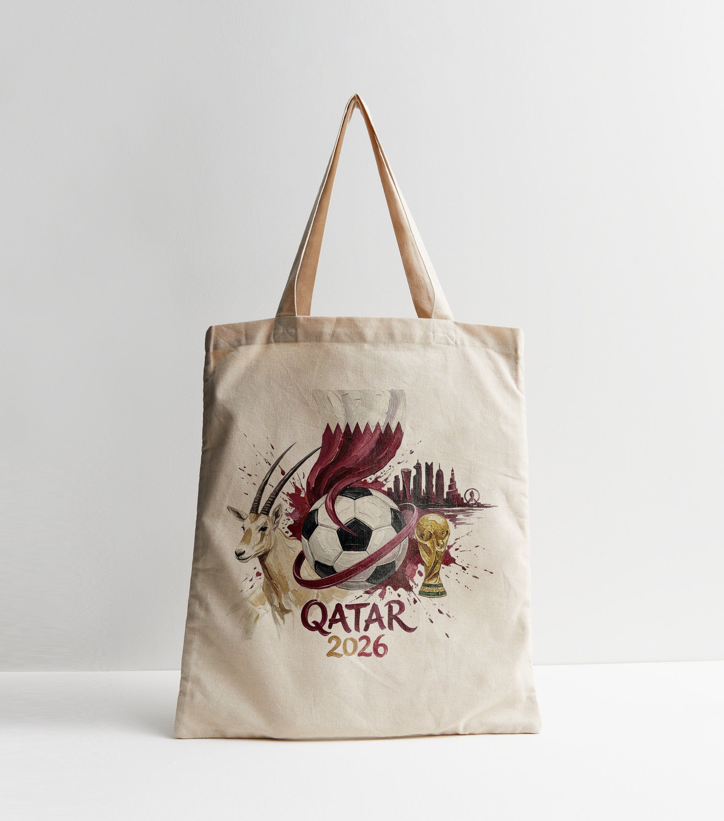 Qatar WC 26 Tote Bag
