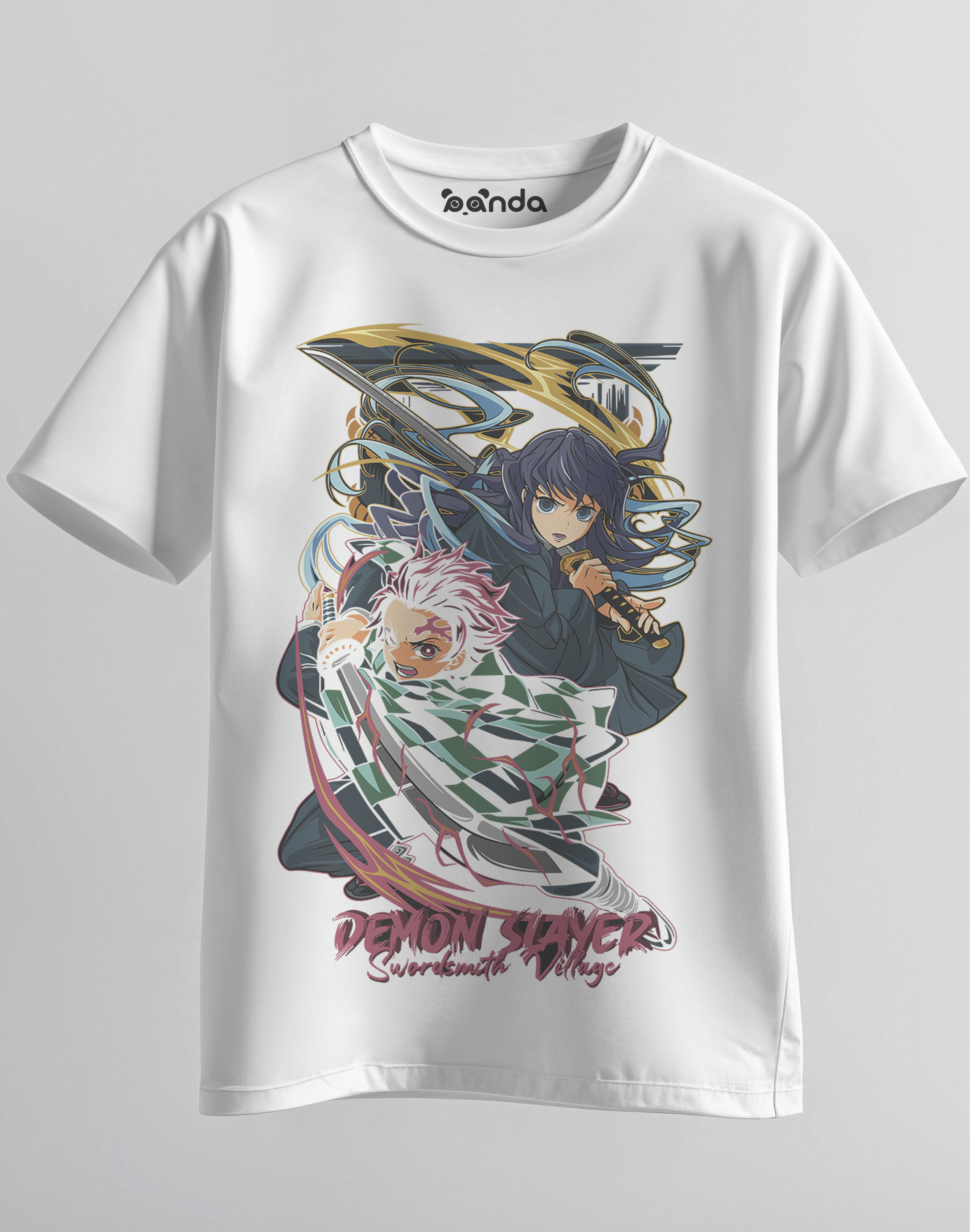 Tanjiro & Muichiro Battle Tee - Demon Slayer