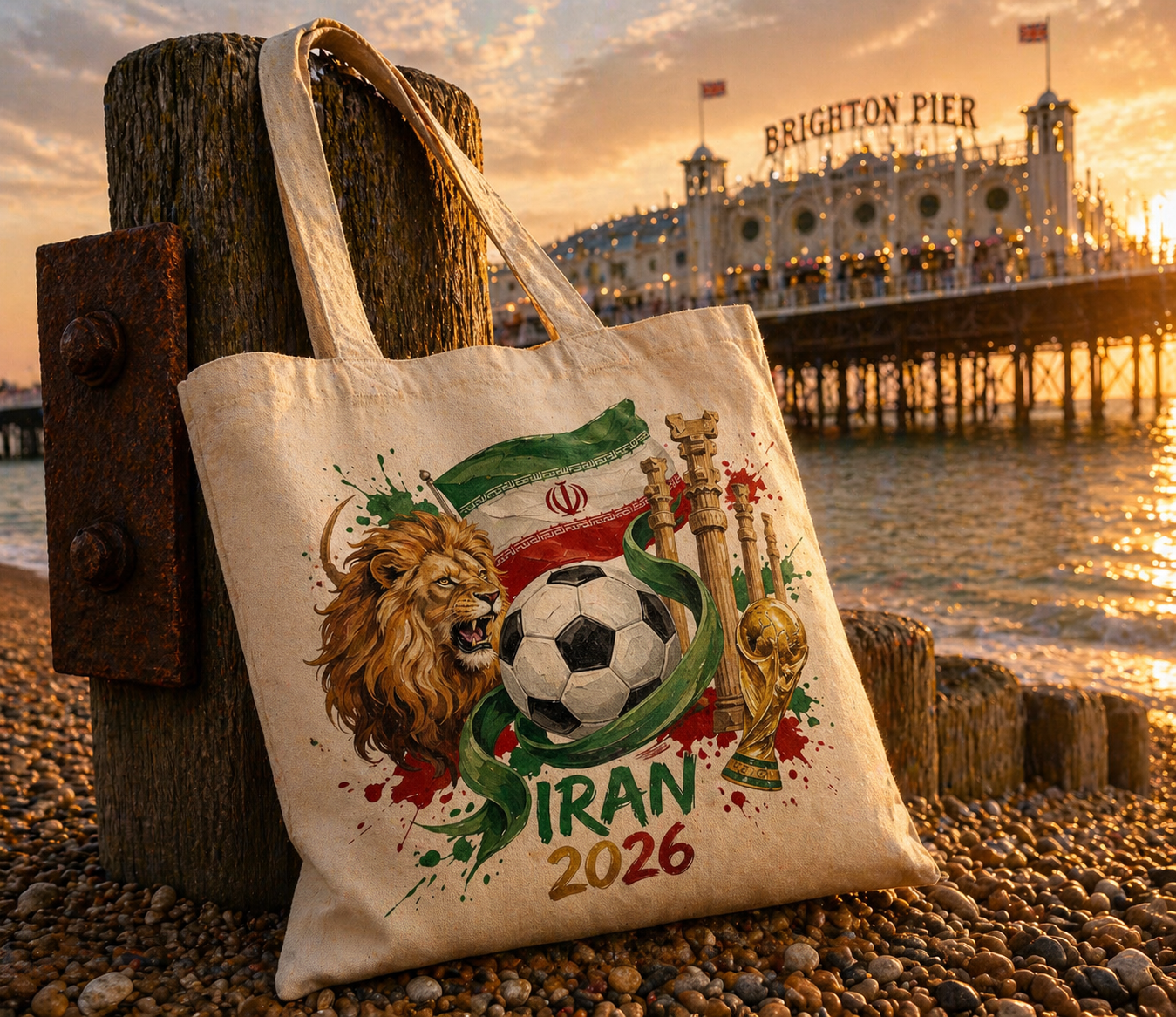 Iran WC 26 Tote Bag