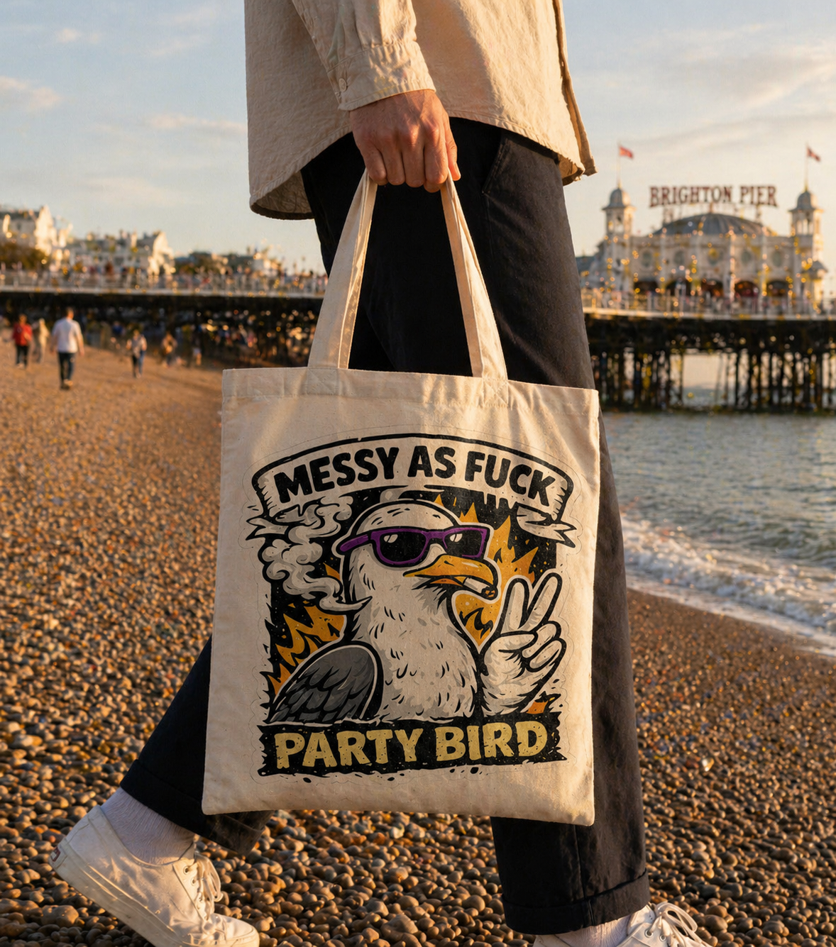 Party Bird Tote Bag