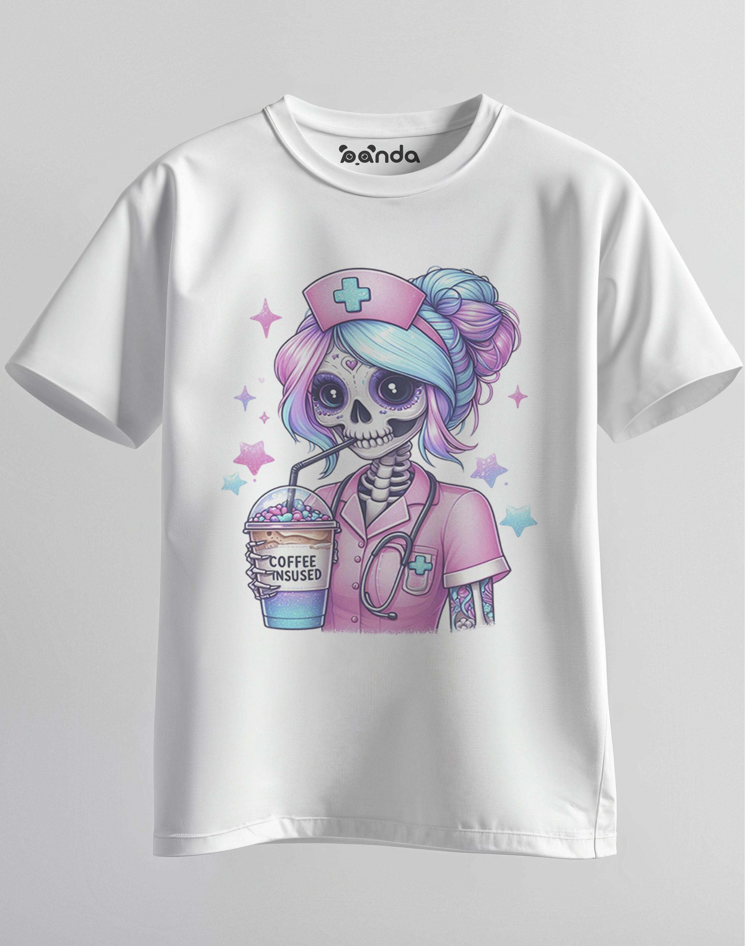 Night Shift Energy 💀☕👩‍⚕️ - Nurse