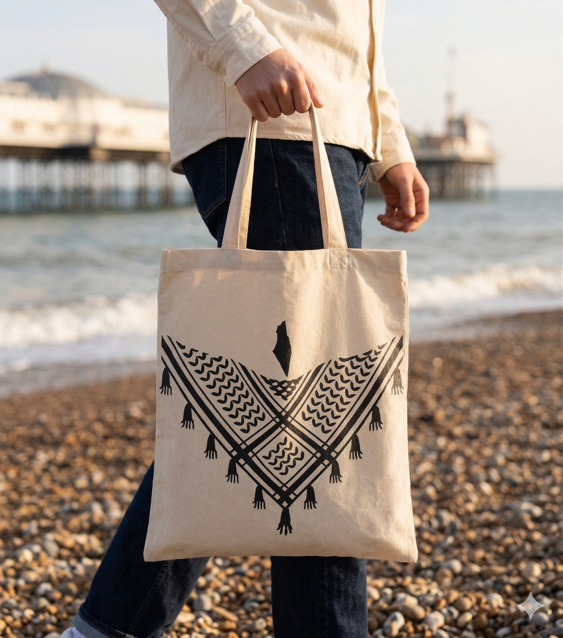 Koffiyeh Tote Bag