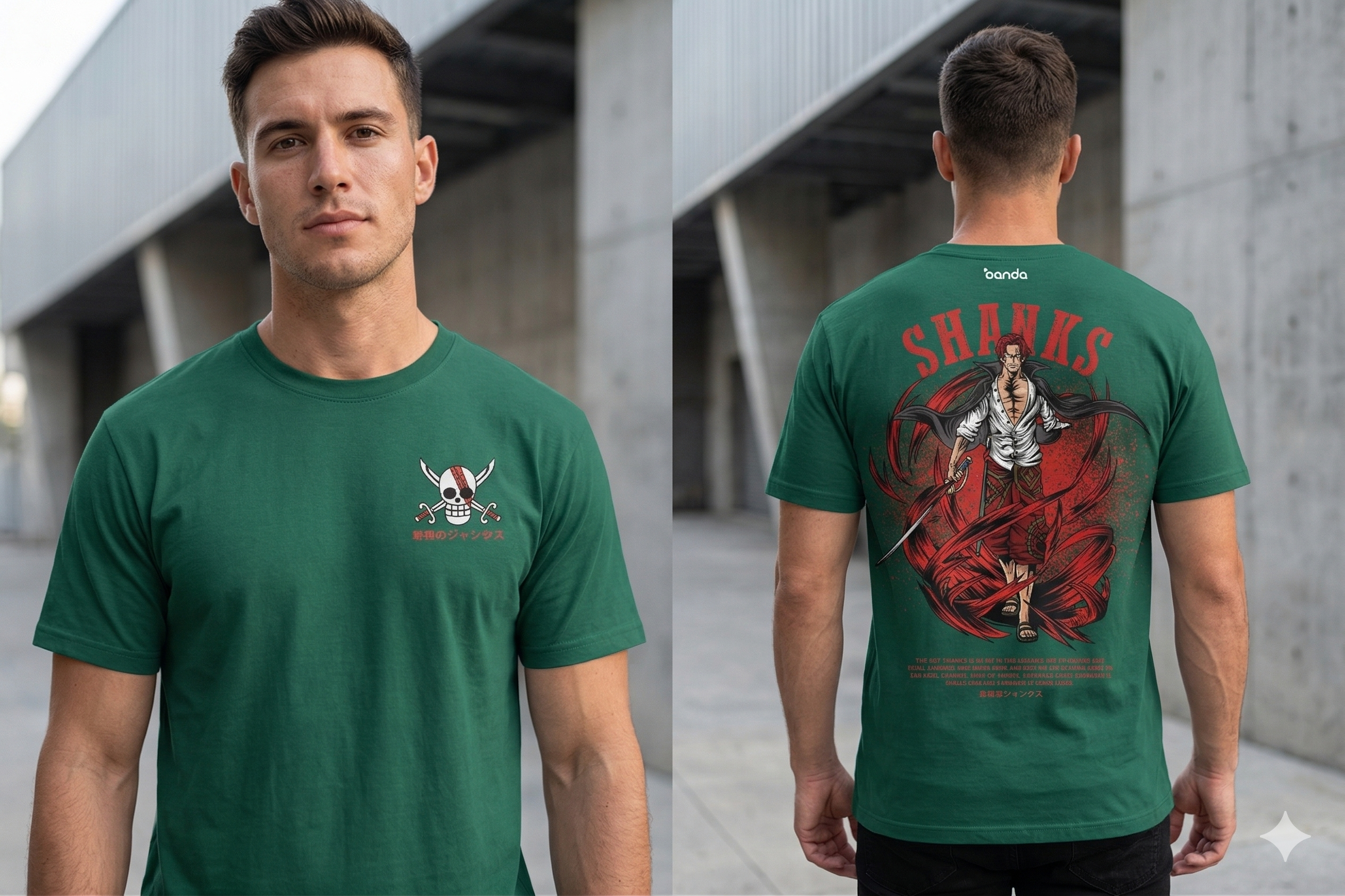 SHANKS T-Shirt - One Piece 
