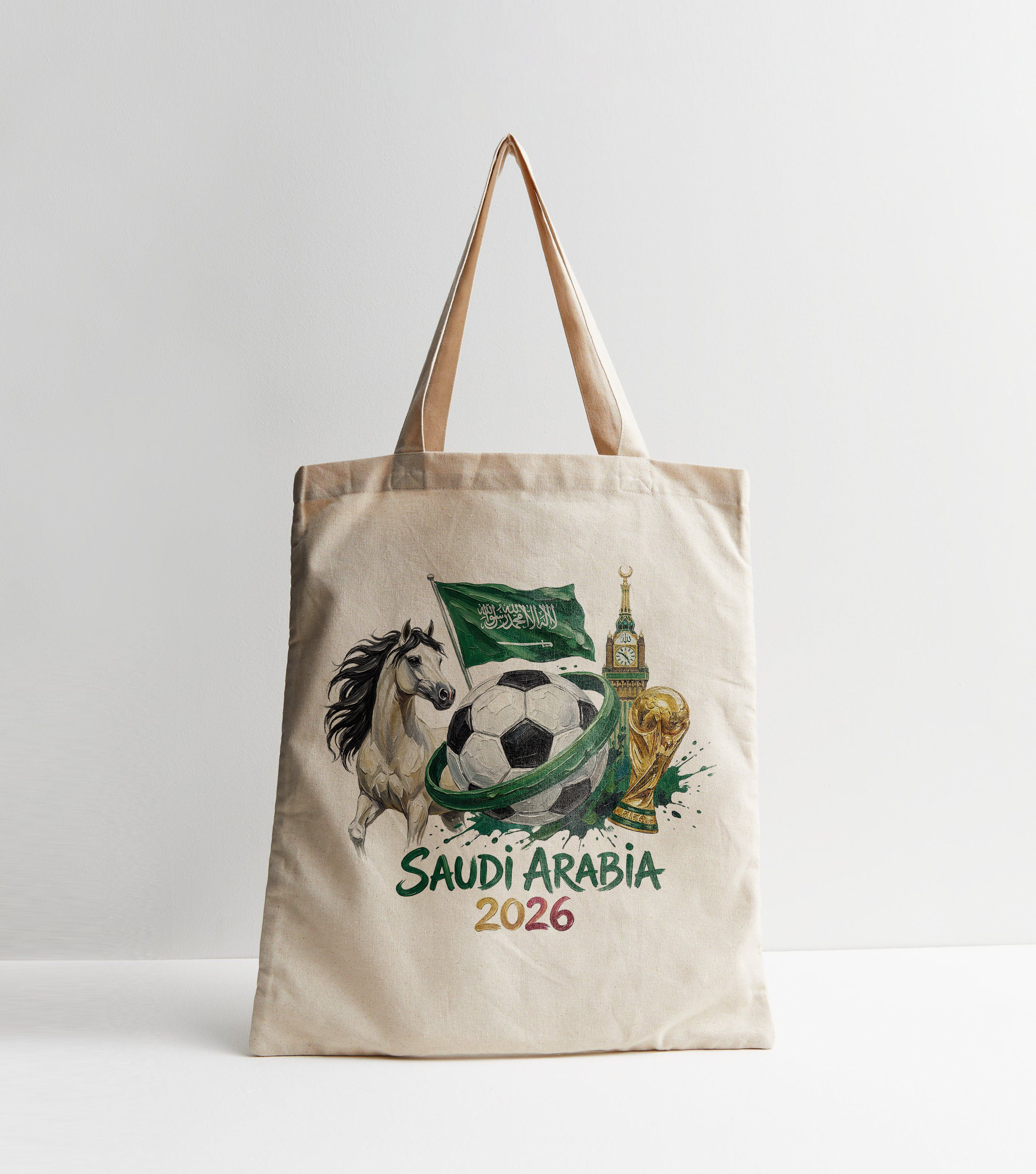 Saudi Arabia WC 26 Tote Bag