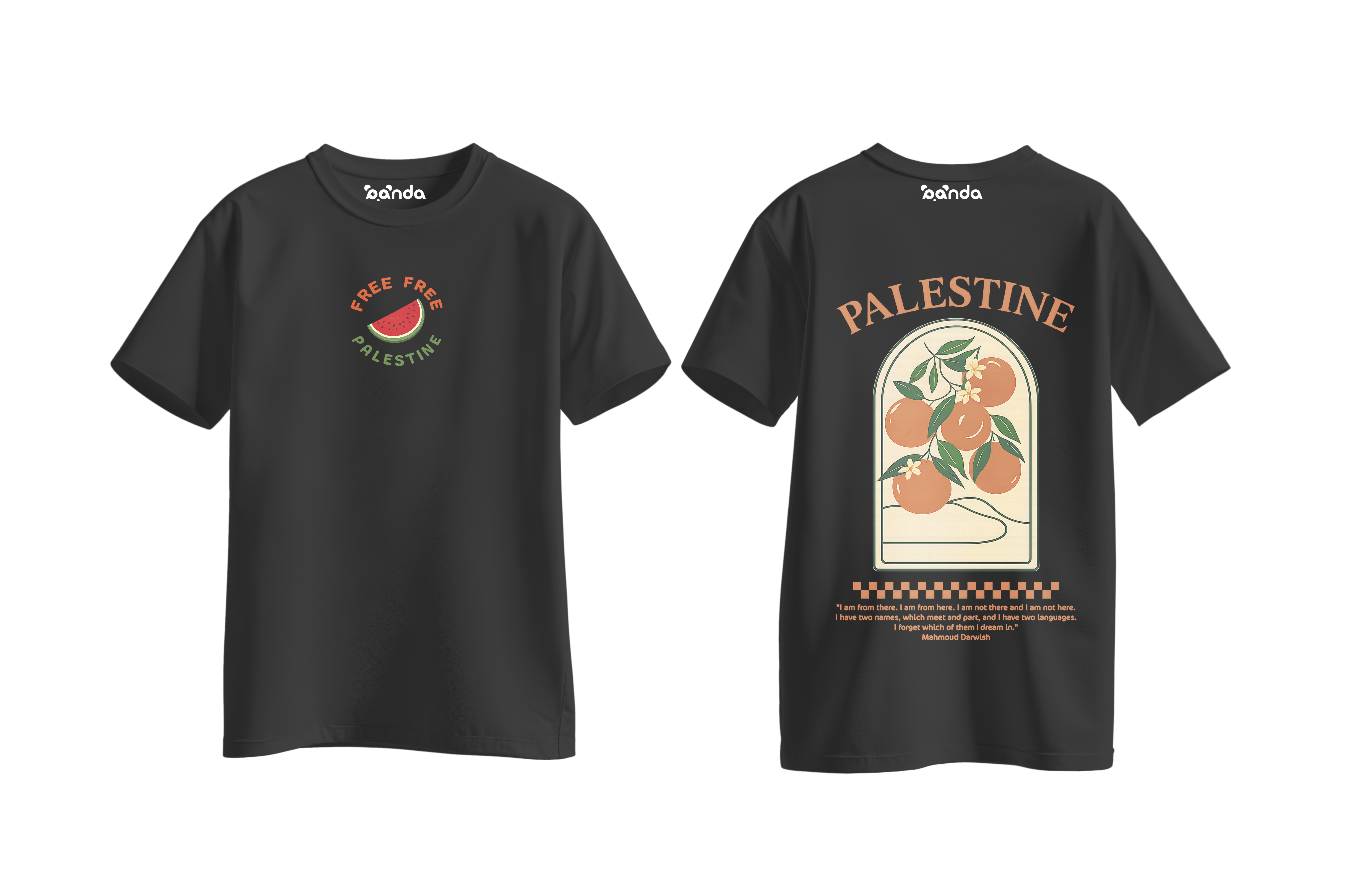 Palestine Orange T-Shirt 