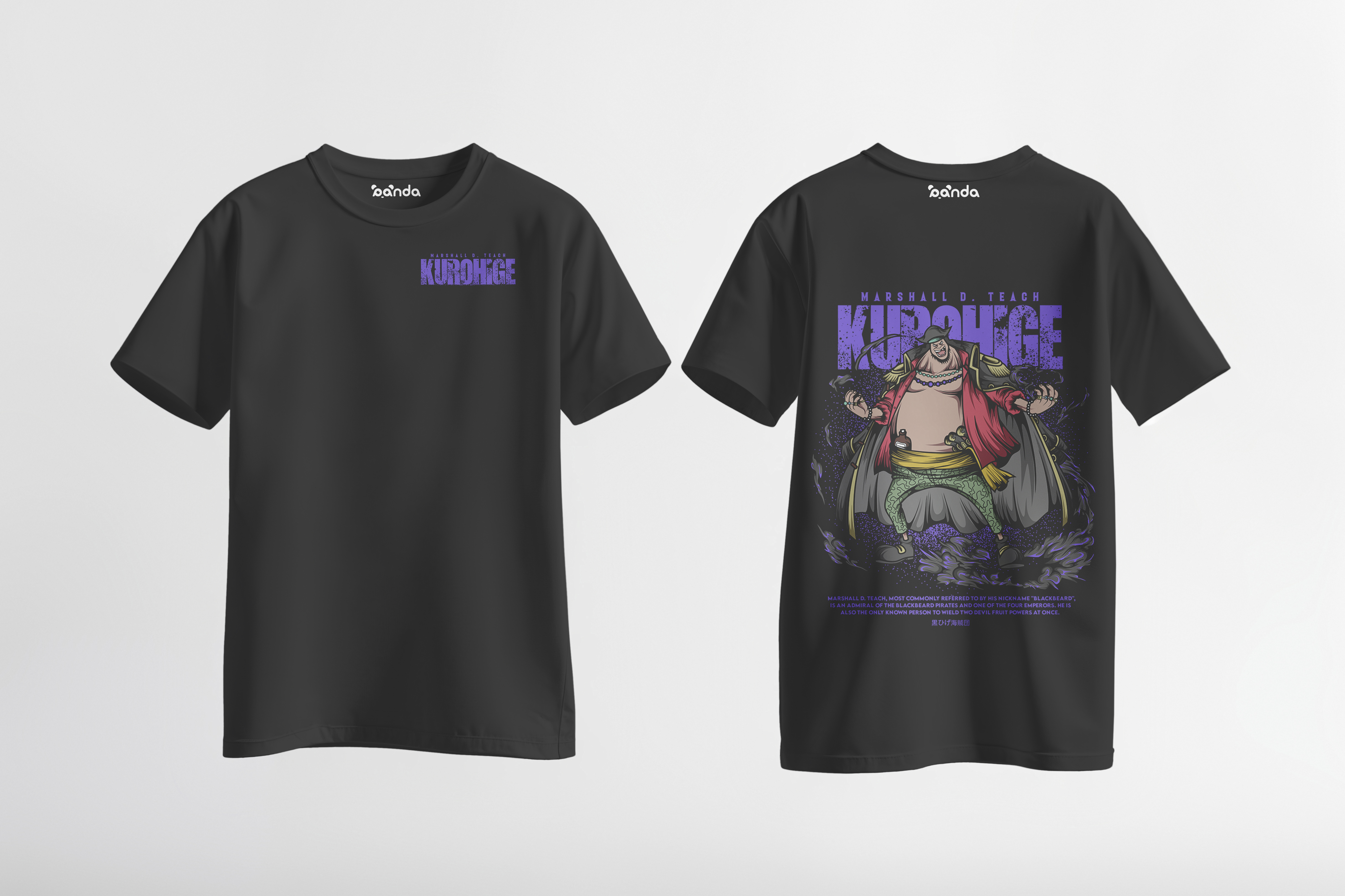 KUROHIGE T-Shirt - One Piece 