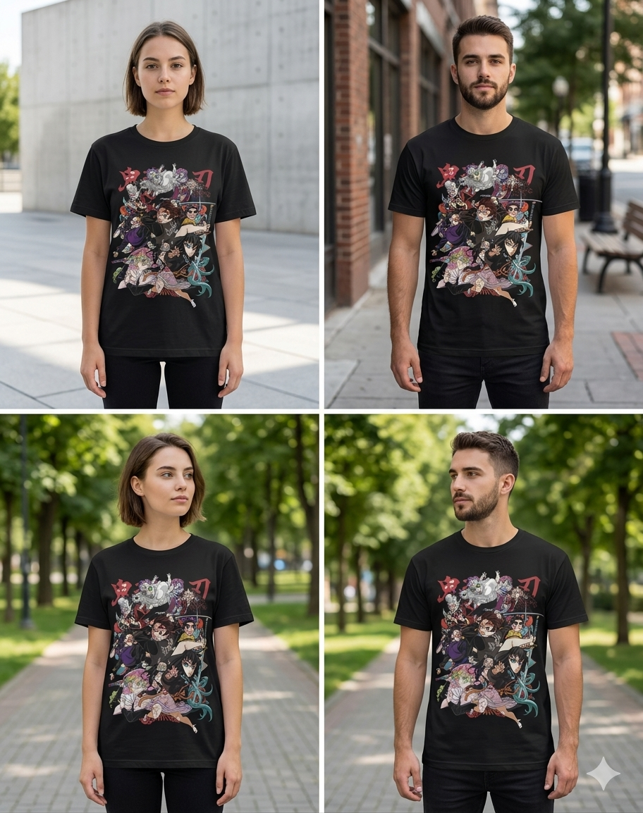 Demon Slayer Chibi Squad Tee - Demon Slayer