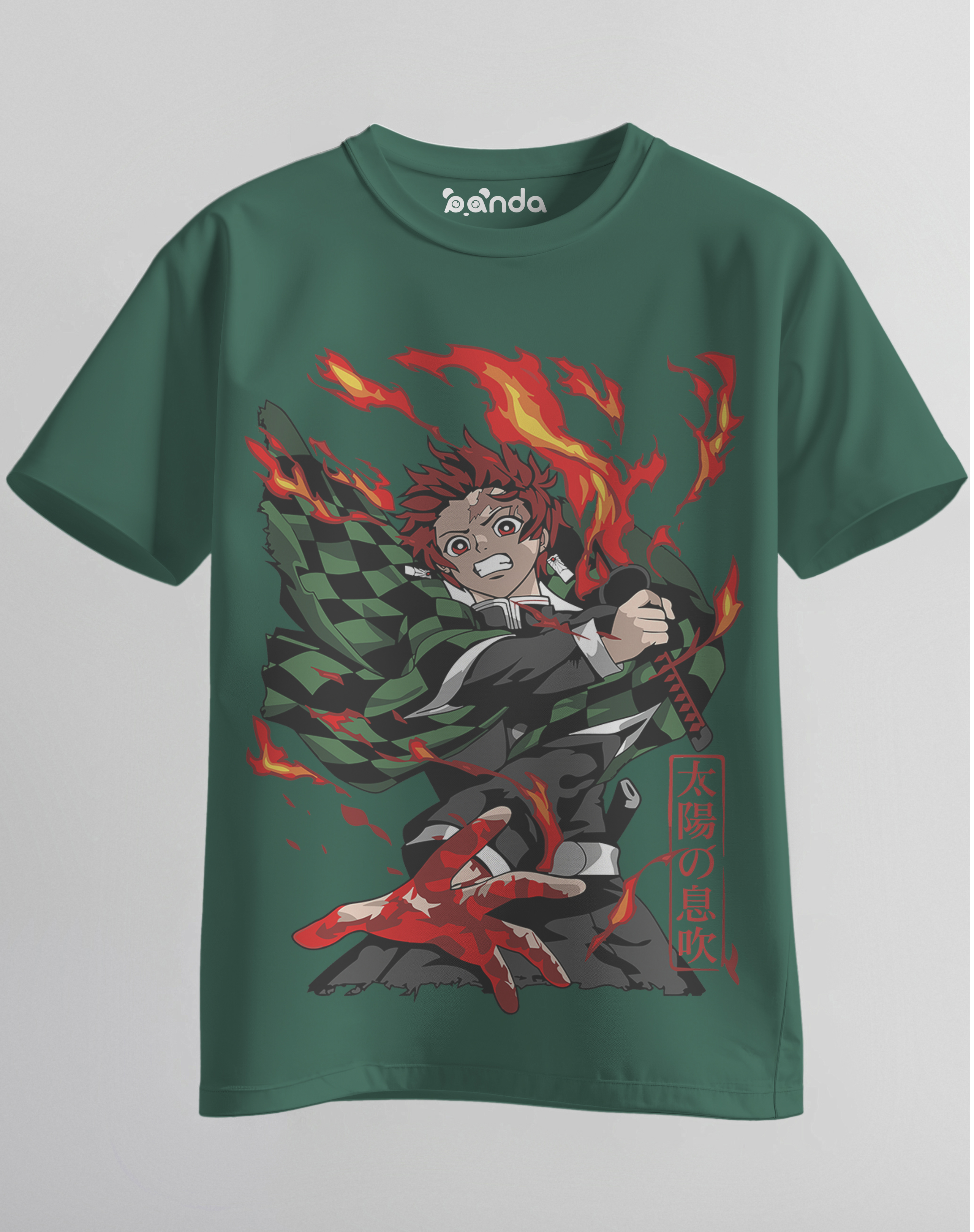Tanjiro Flame Burst Tee - Demon Slayer