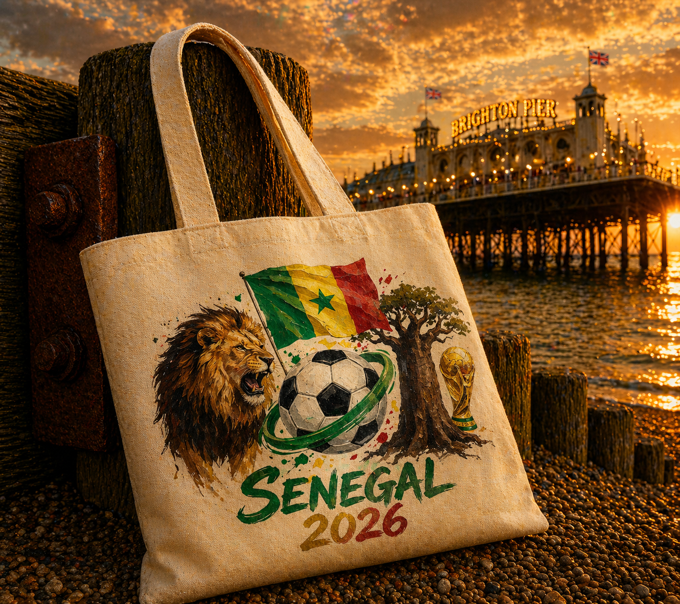 Senegal WC 26 Tote Bag