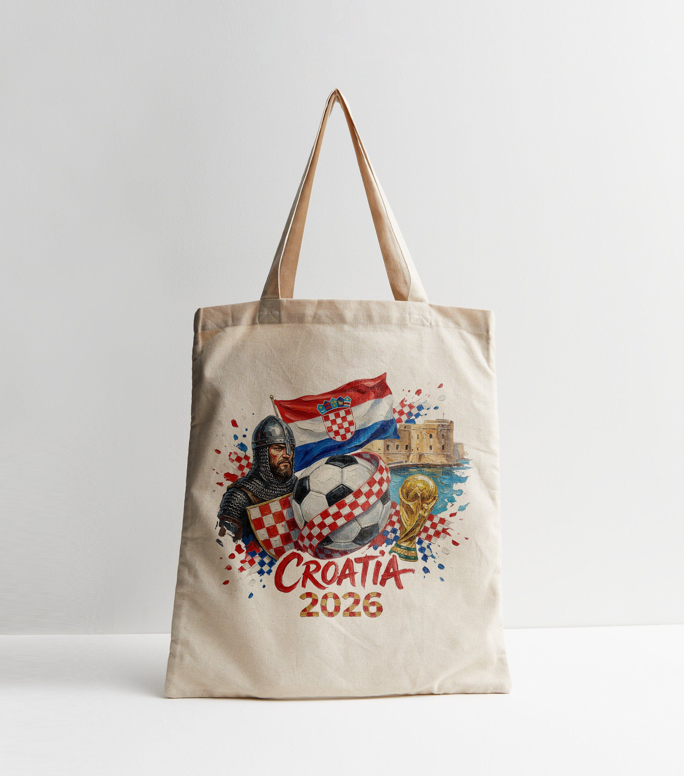 Croatia WC 26 Tote Bag
