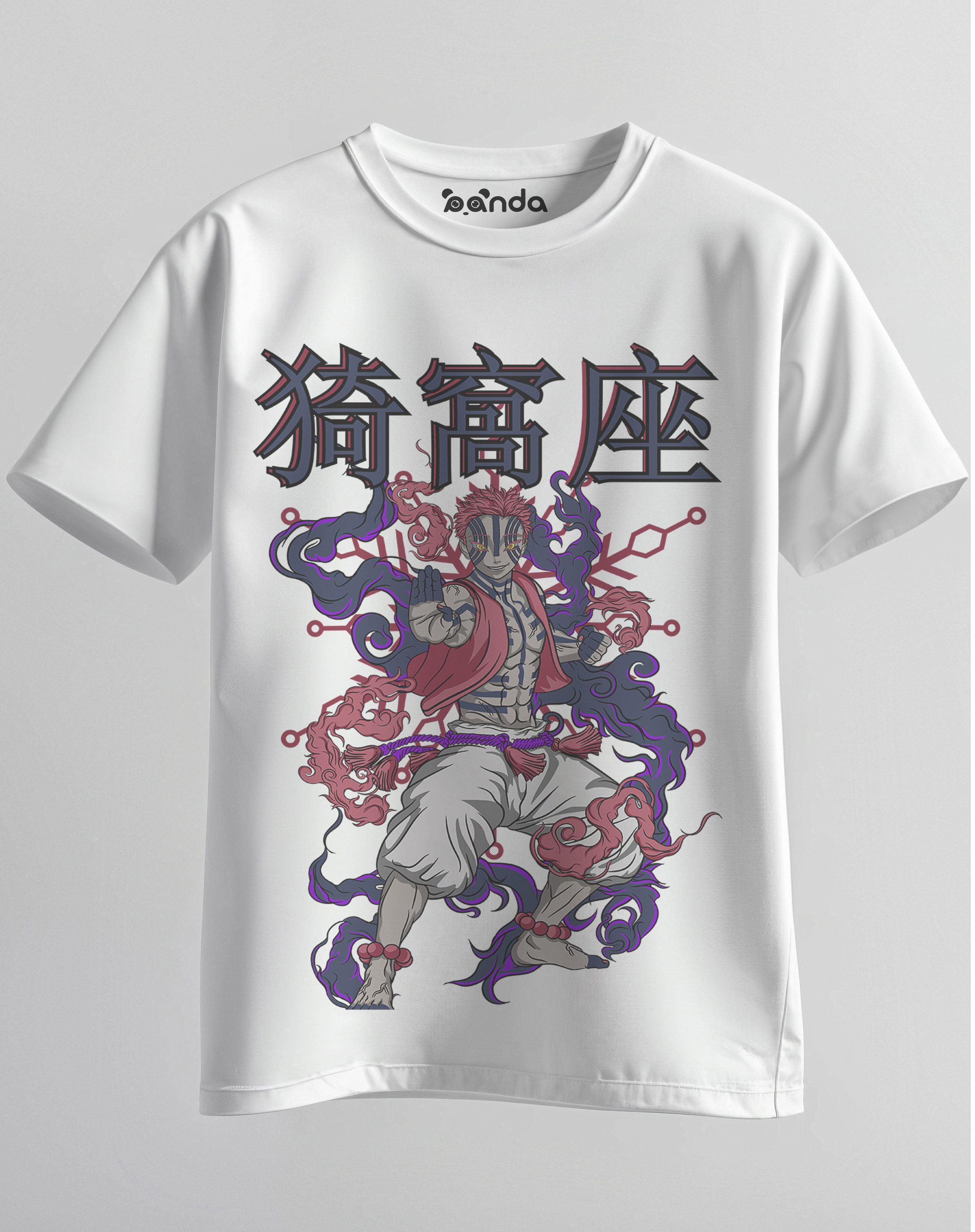 Akaza Chaos Aura Tee - Demon Slayer
