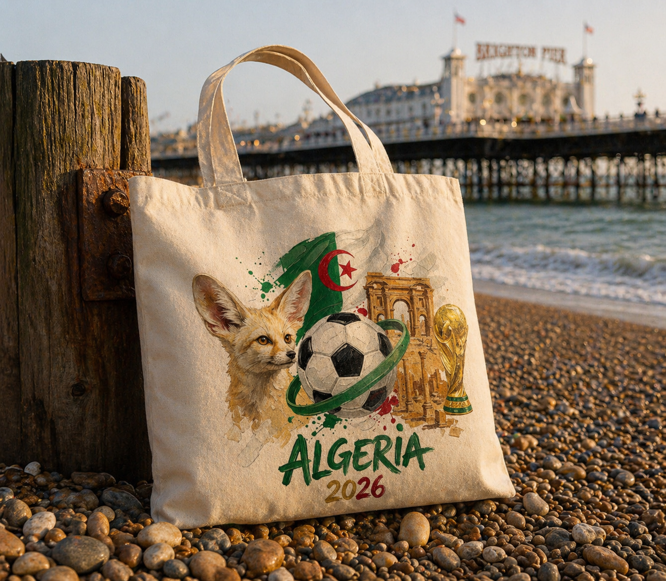 Algeria WC 26 Tote Bag