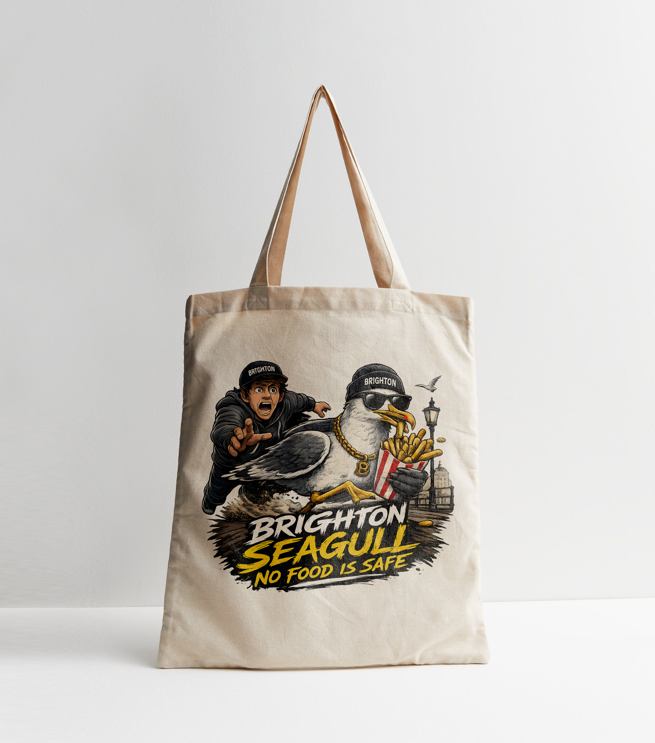 No Food Is Safe Tote Bag