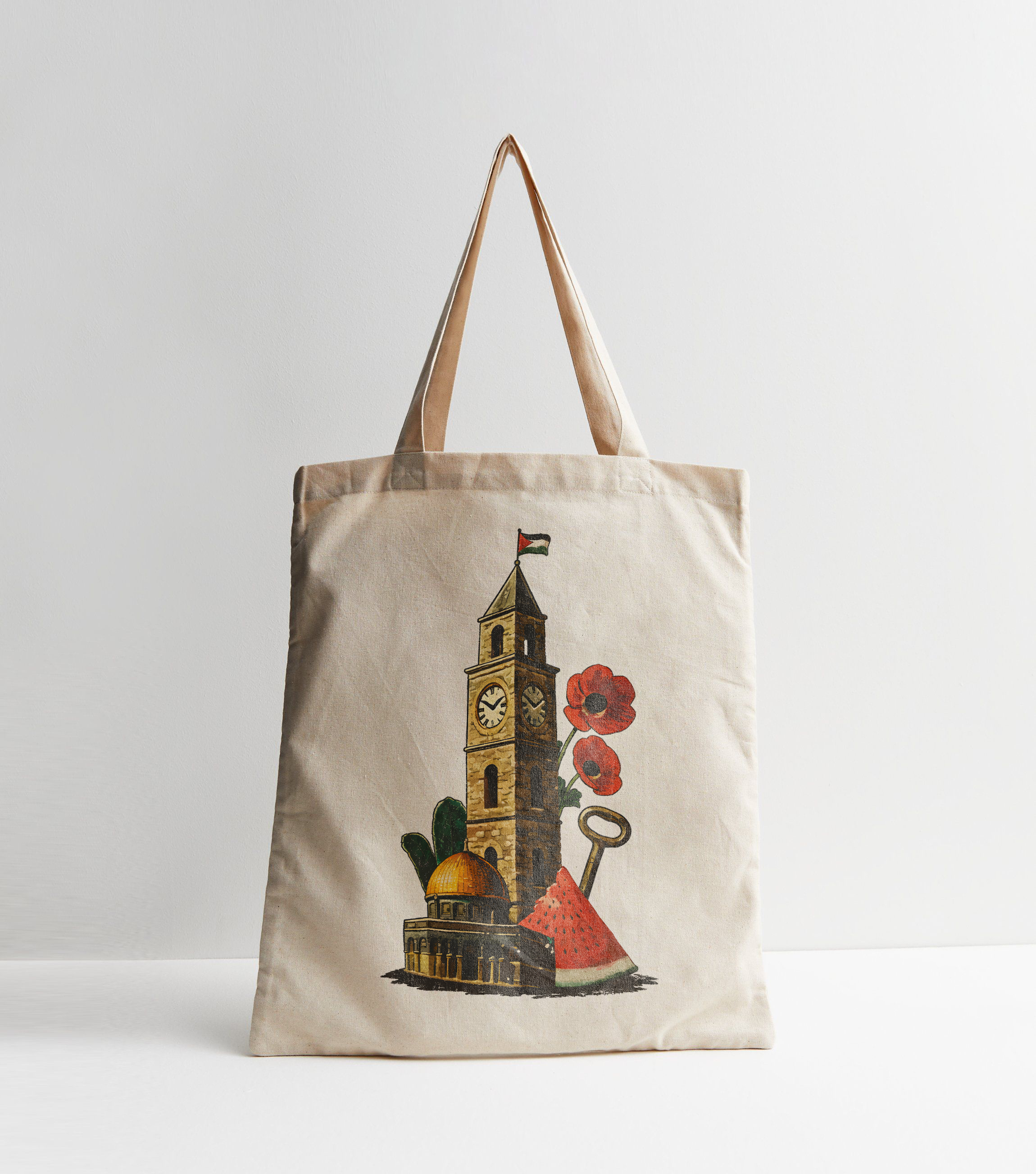 Jaffa Clock Tower Tote Bag