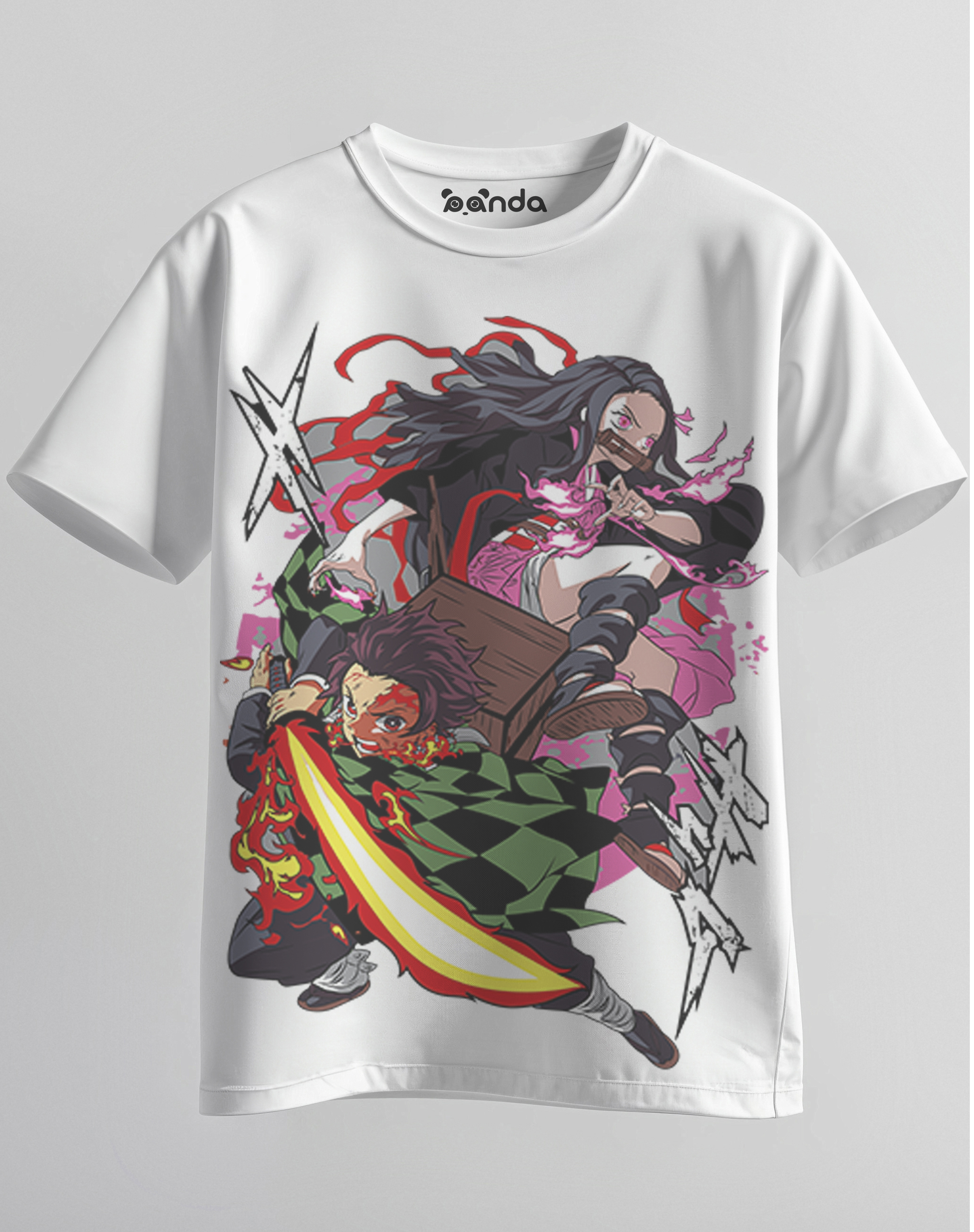 Tanjiro & Nezuko Battle Rush Tee - Demon Slayer