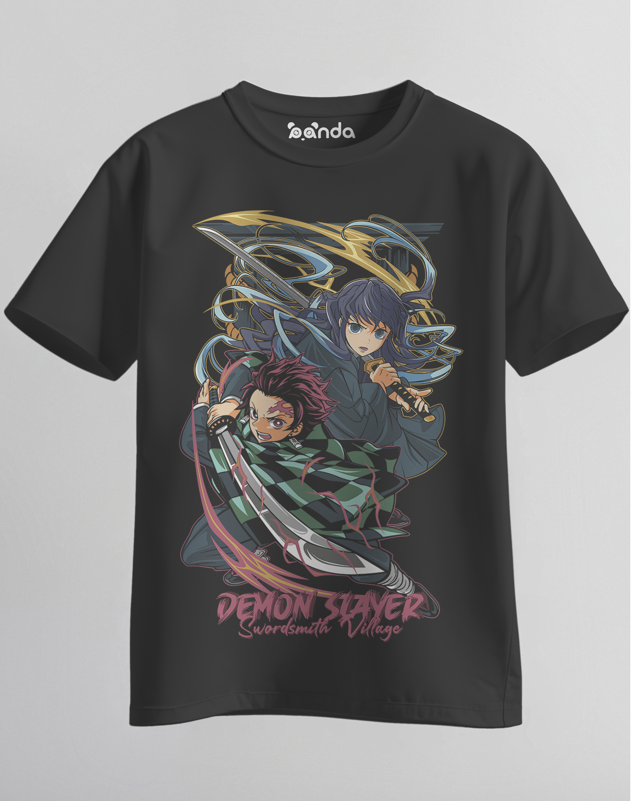 Tanjiro & Muichiro Battle Tee - Demon Slayer