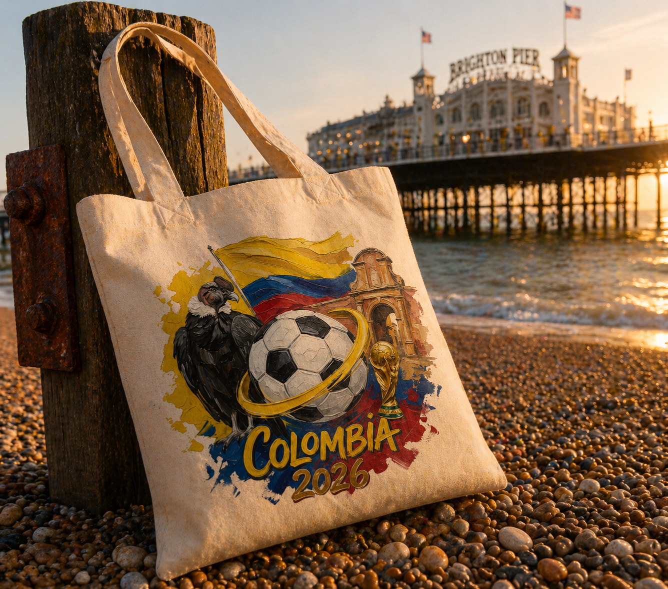 Colombia WC 26 Tote Bag