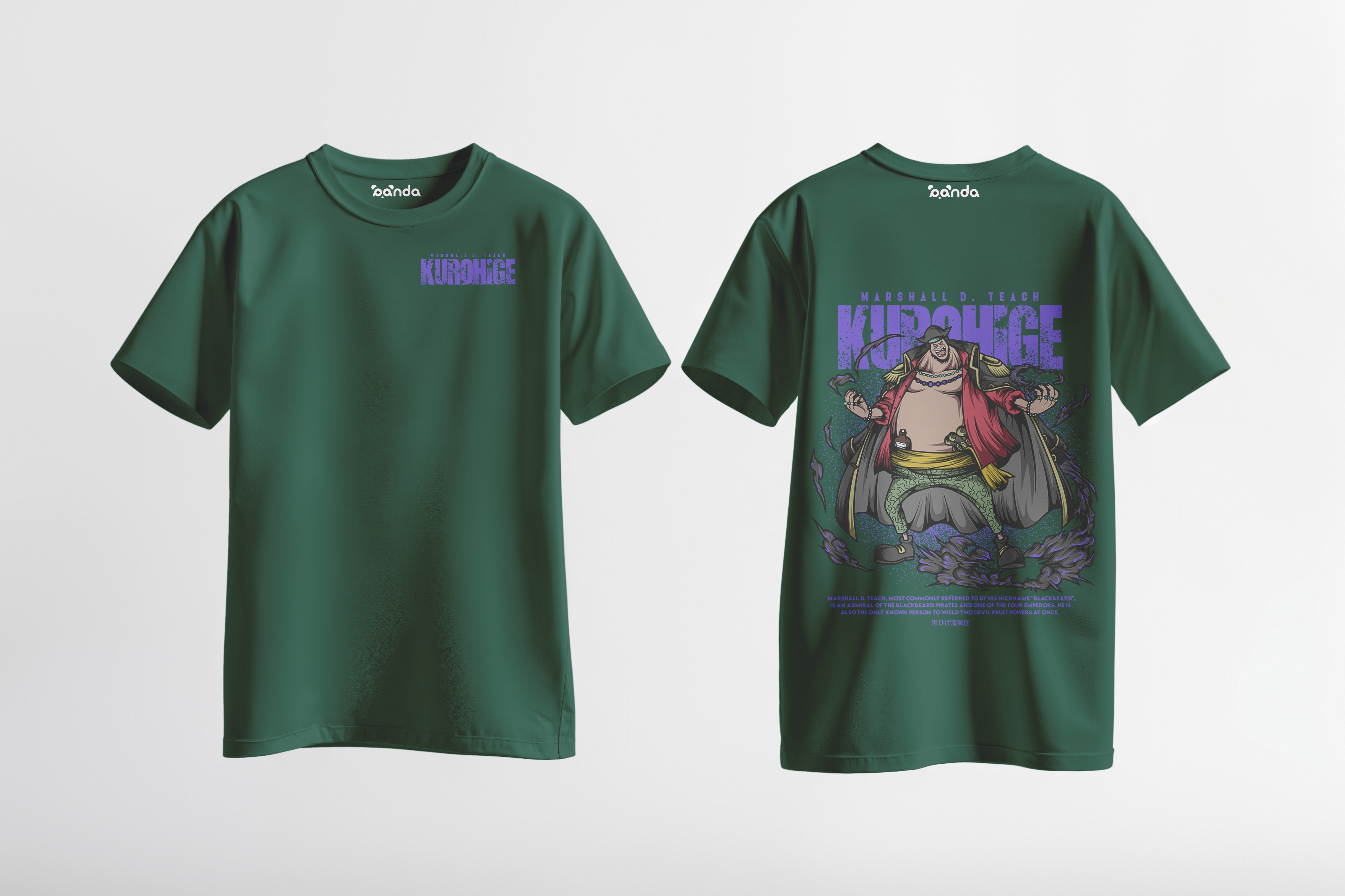 KUROHIGE T-Shirt - One Piece 