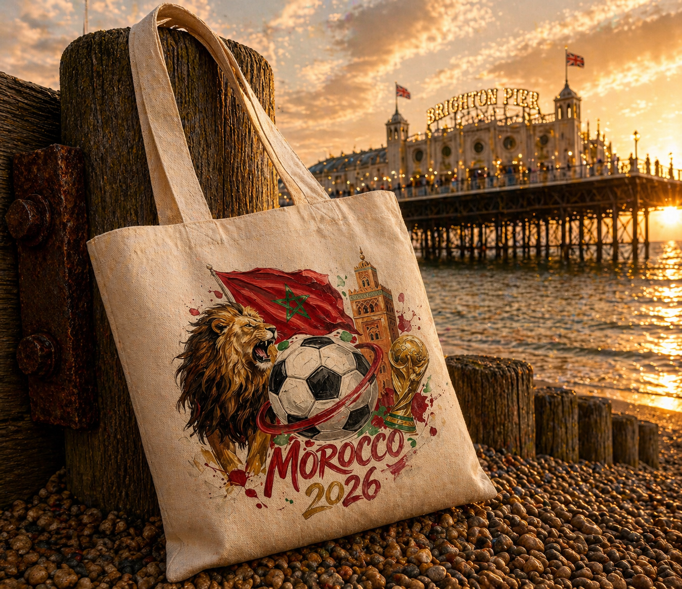 Morocco WC 26 Tote Bag