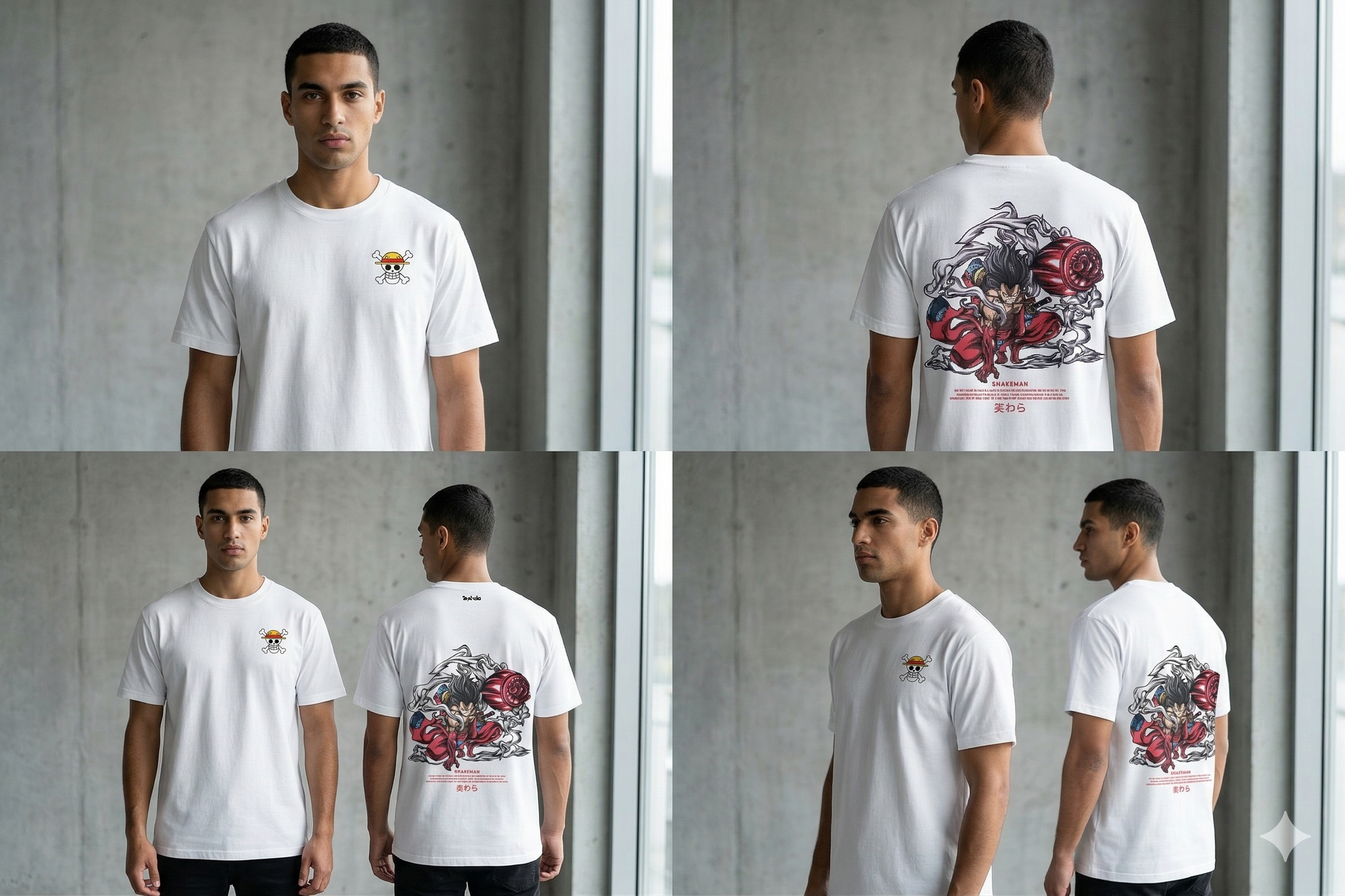 LUFFY SNAKEMAN T-Shirt - One Piece 