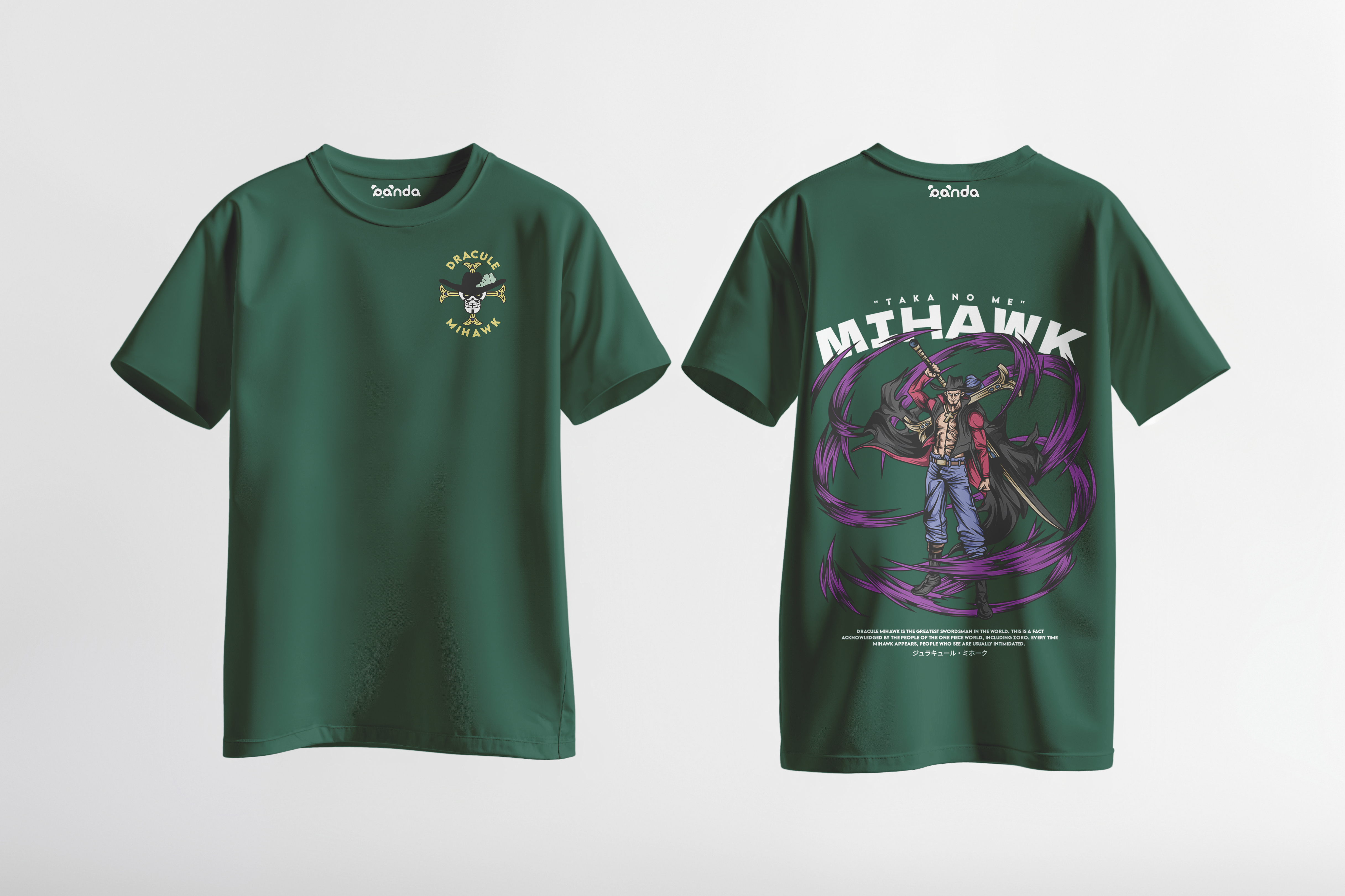 MIHAWK T-Shirt - One Piece 