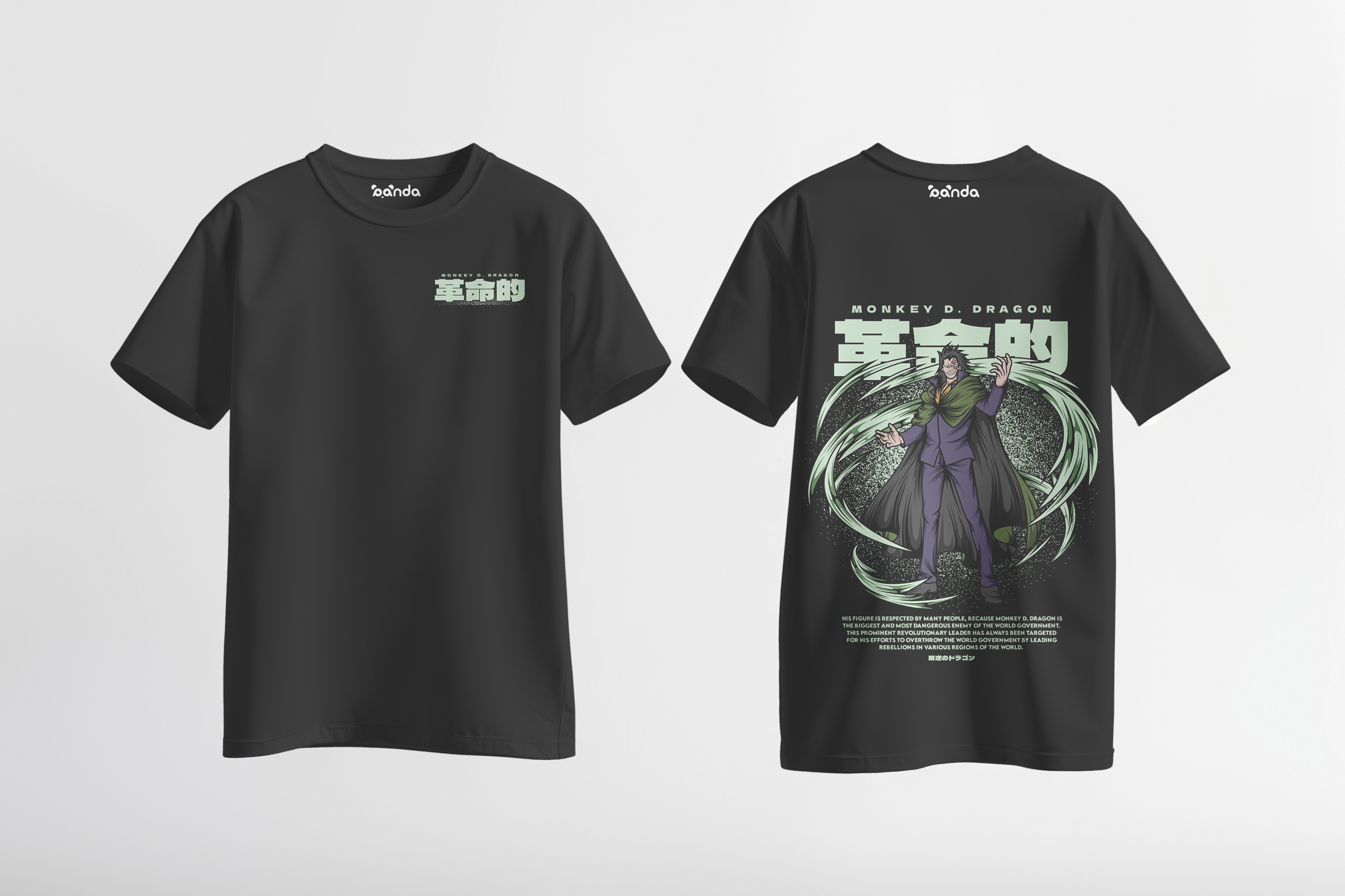 MONKEY D. DRAGGON T-Shirt - One Piece 