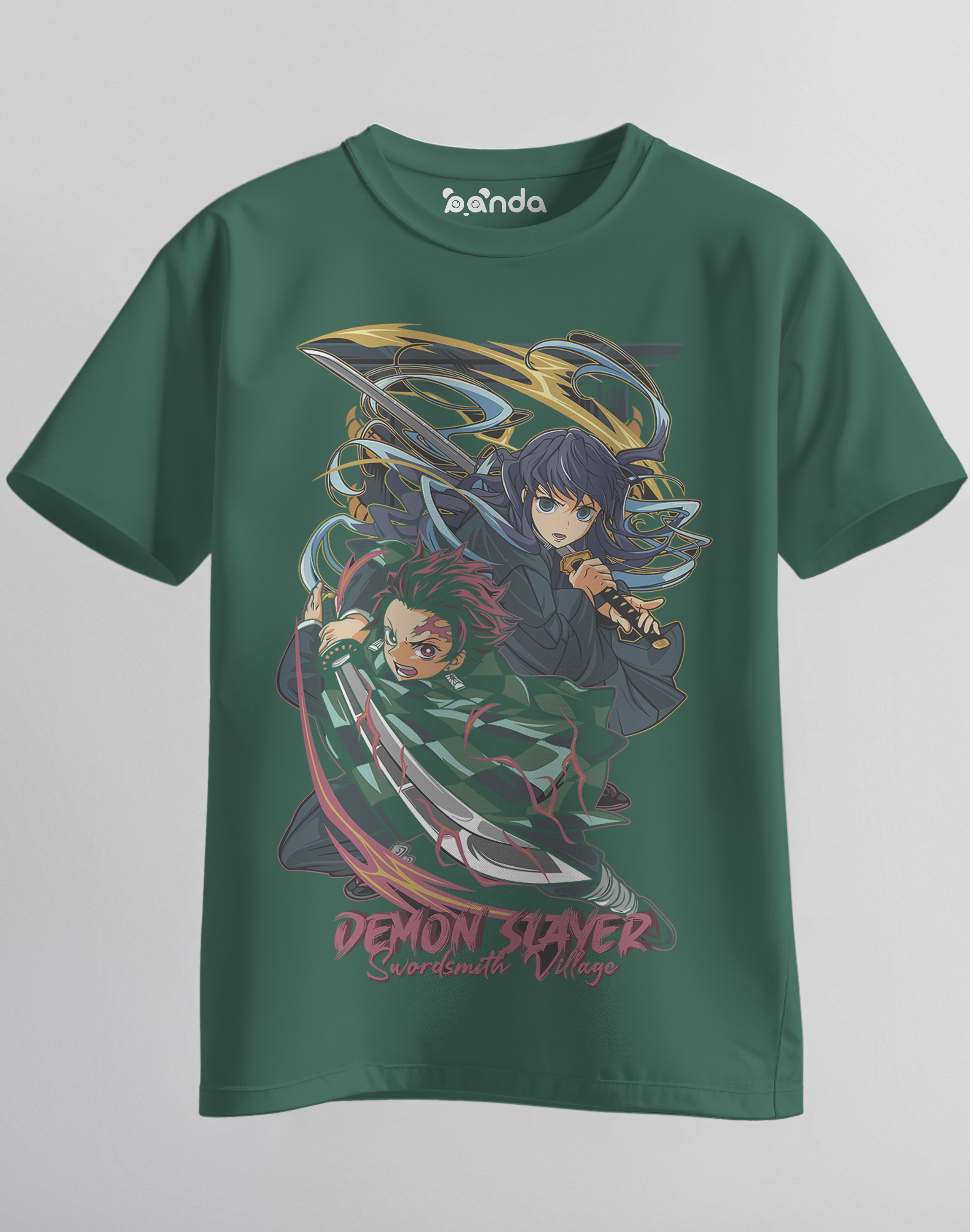 Tanjiro & Muichiro Battle Tee - Demon Slayer