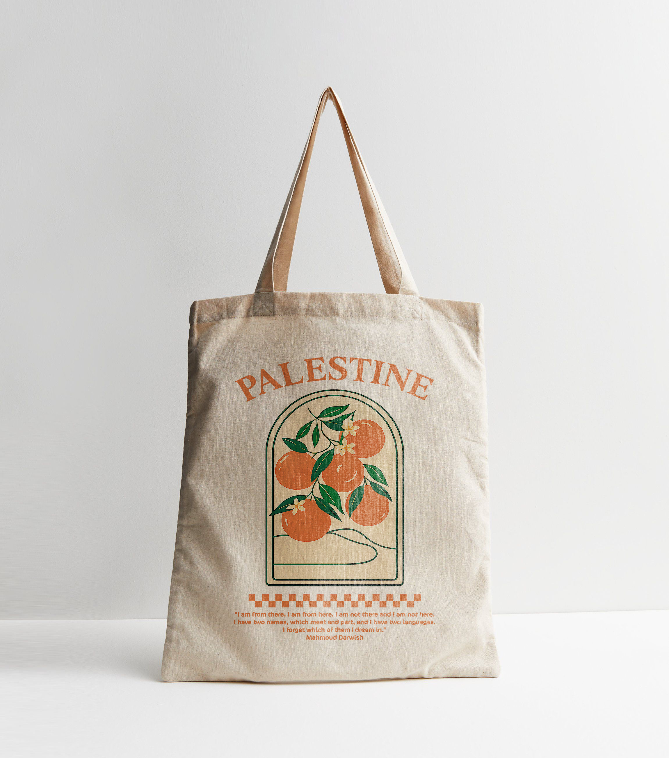 Palestine Orange Tote Bag