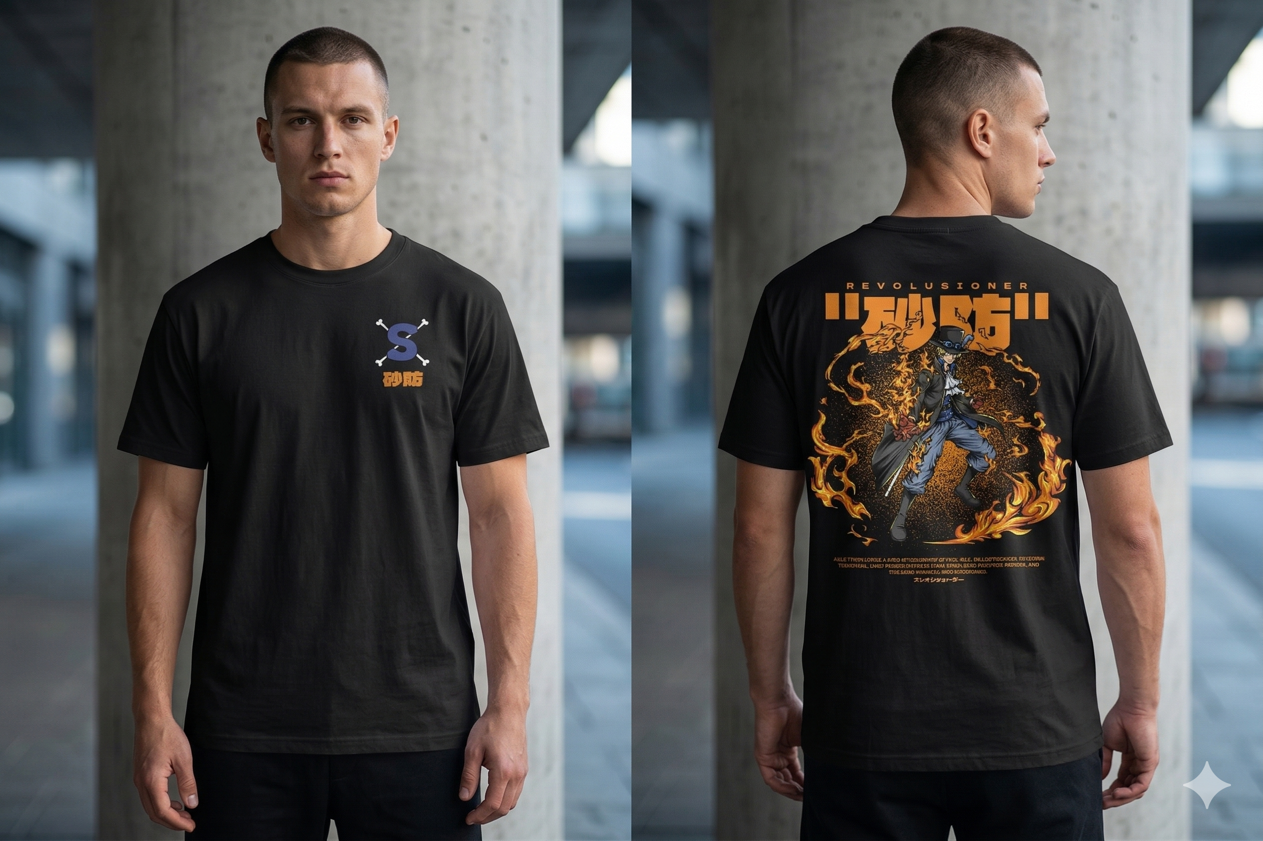 SABO T-Shirt - One Piece 