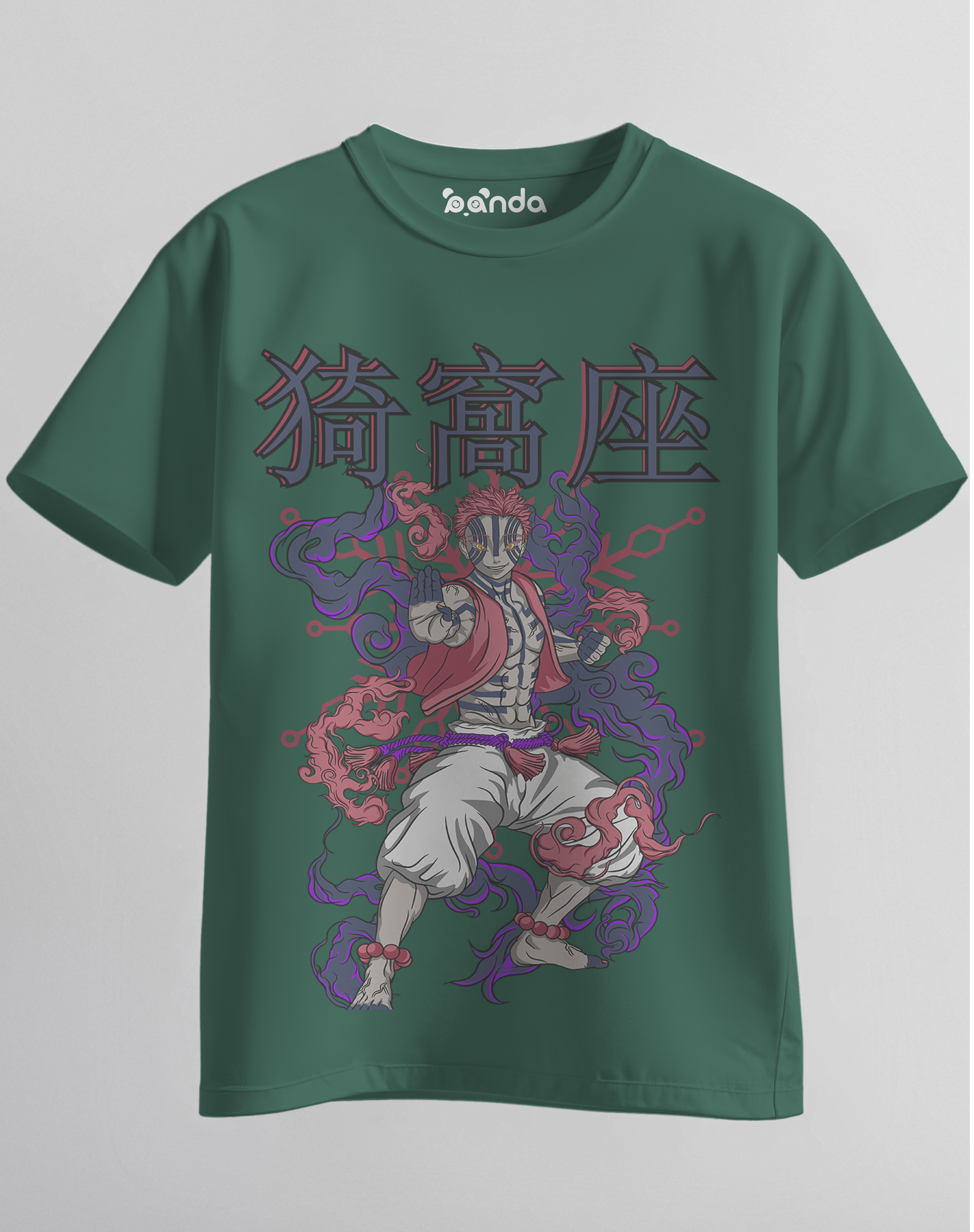 Akaza Chaos Aura Tee - Demon Slayer