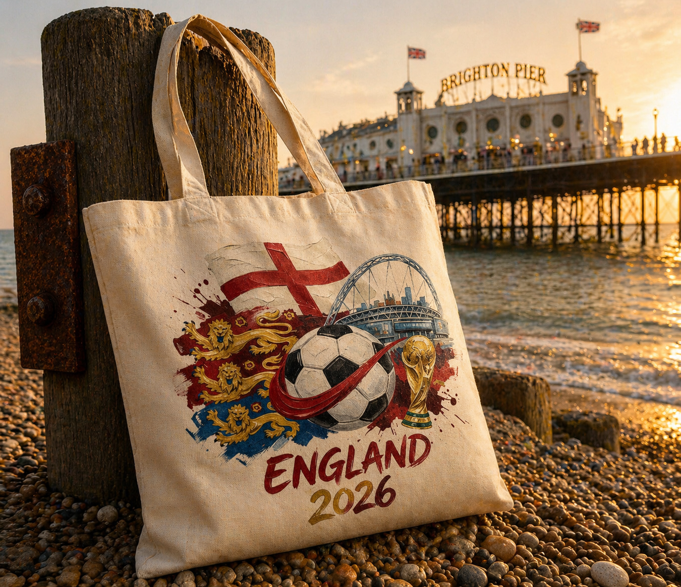 England WC 26 Tote Bag